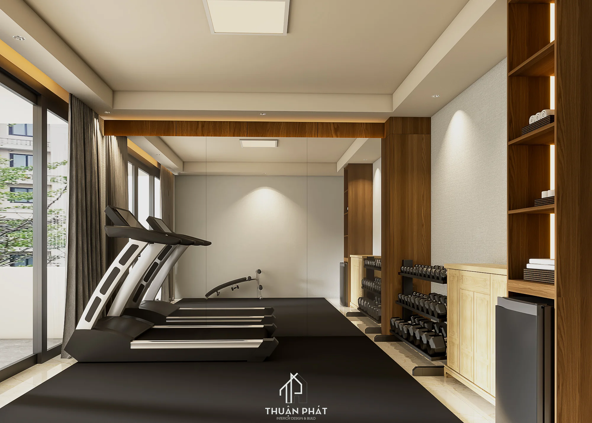 Thiết Kế Nội Thất Nhà Phố Japandi Mix Minimalism 325m2 Tại Bình Tân - Hình ảnh 26