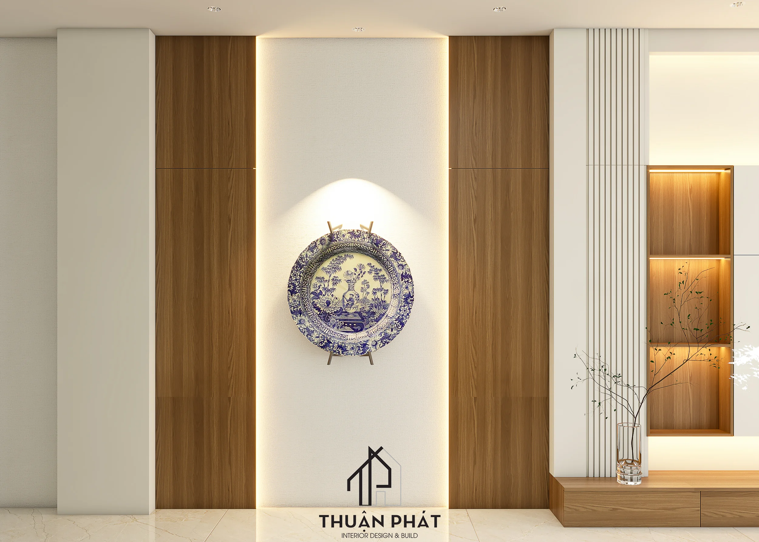 Thiết Kế Nội Thất Nhà Phố Japandi Mix Minimalism 325m2 Tại Bình Tân - Hình ảnh 9