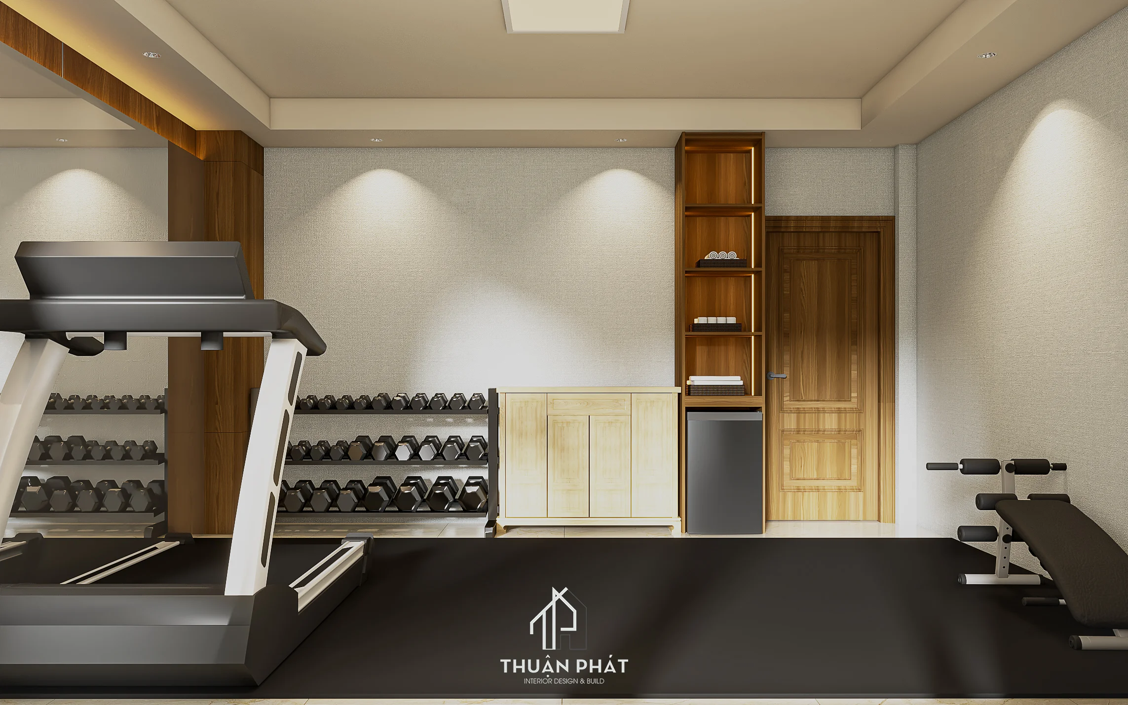 Thiết Kế Nội Thất Nhà Phố Japandi Mix Minimalism 325m2 Tại Bình Tân - Hình ảnh 25