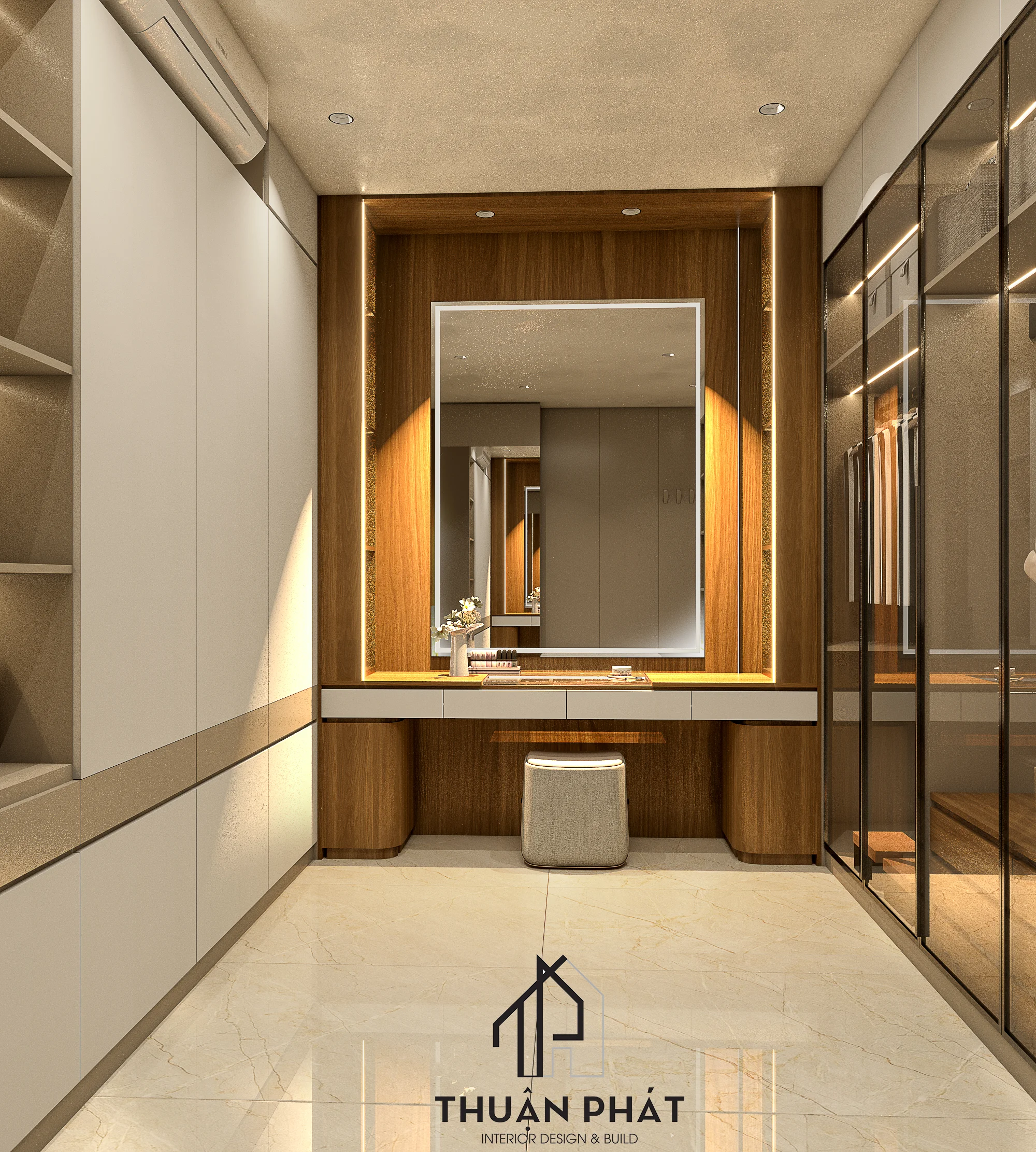 Thiết Kế Nội Thất Nhà Phố Japandi Mix Minimalism 325m2 Tại Bình Tân - Hình ảnh 16
