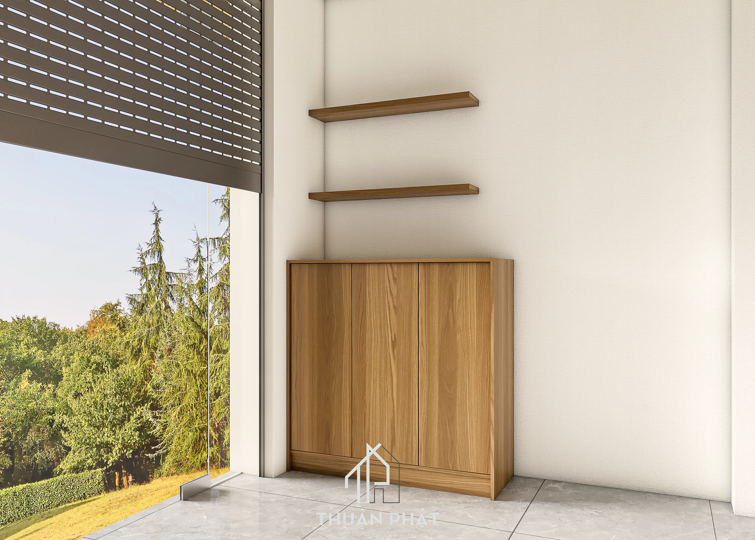 Thiết Kế Nội Thất Nhà Phố Japandi Mix Minimalism 325m2 Tại Bình Tân - Hình ảnh 4