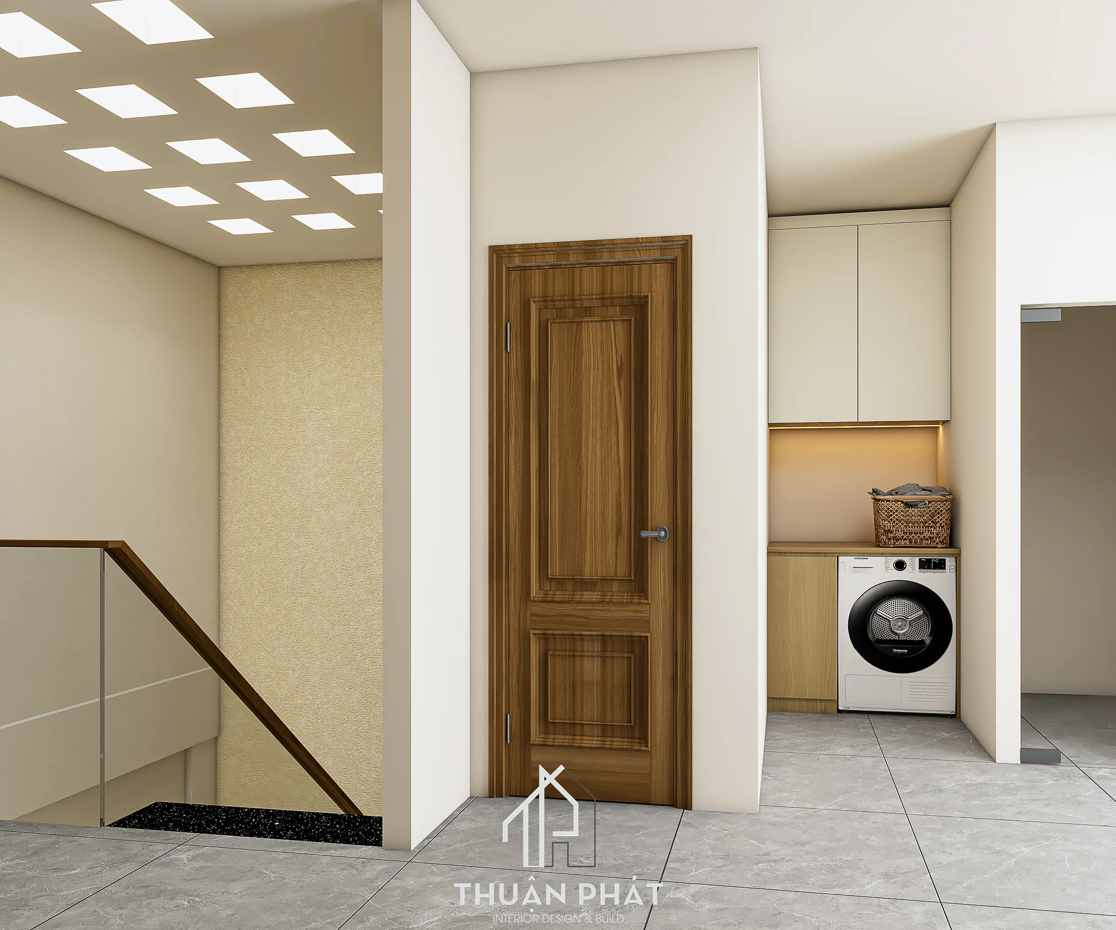 Thiết Kế Nội Thất Nhà Phố Japandi Mix Minimalism 325m2 Tại Bình Tân - Hình ảnh 23