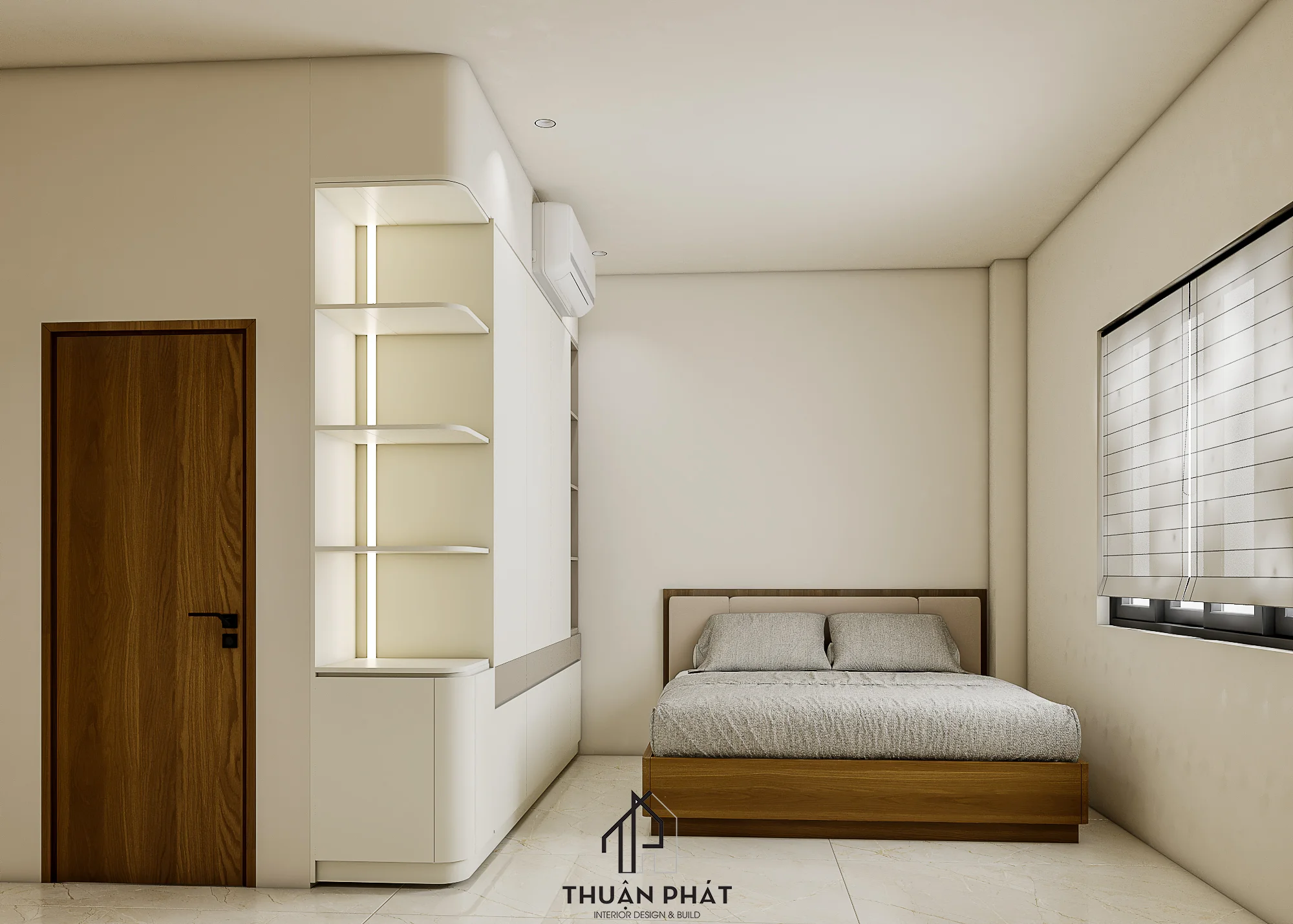 Thiết Kế Nội Thất Nhà Phố Japandi Mix Minimalism 325m2 Tại Bình Tân - Hình ảnh 20