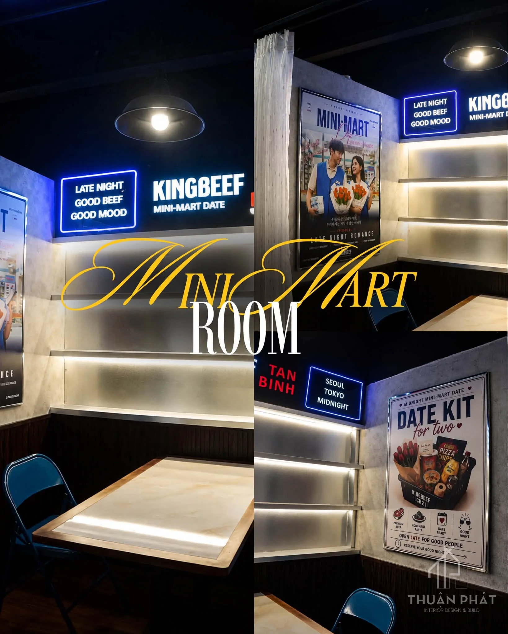 Cải Tạo Nhà Hàng Tại Tân Bình: Đột Phá Không Gian King Beef Steak & Pasta 600m2 - Hình ảnh 12