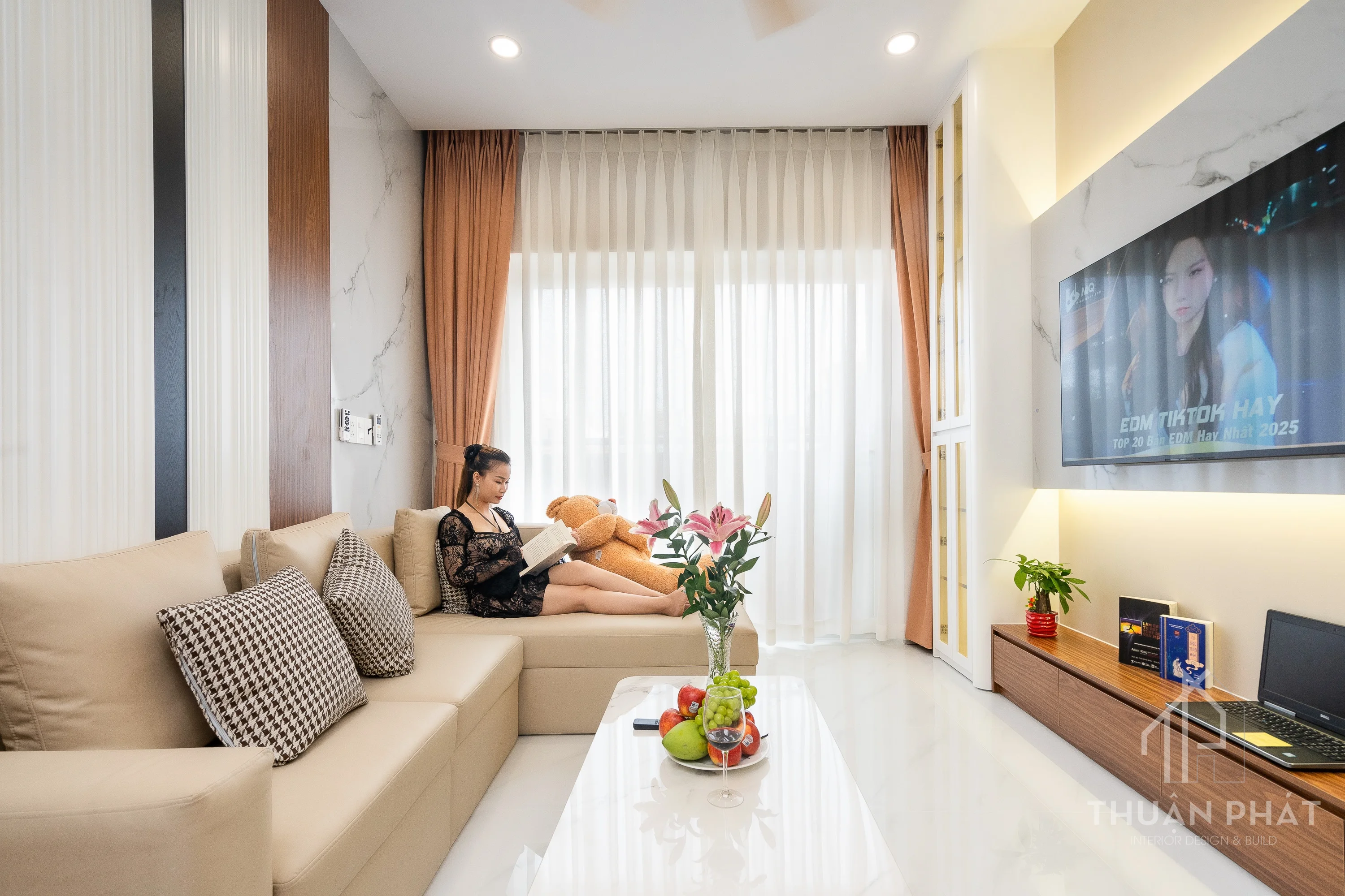 Thi Công Cải Tạo Nội Thất Trọn Gói Nhà Phố 51m2 Tại Dĩ An - Hình ảnh 21