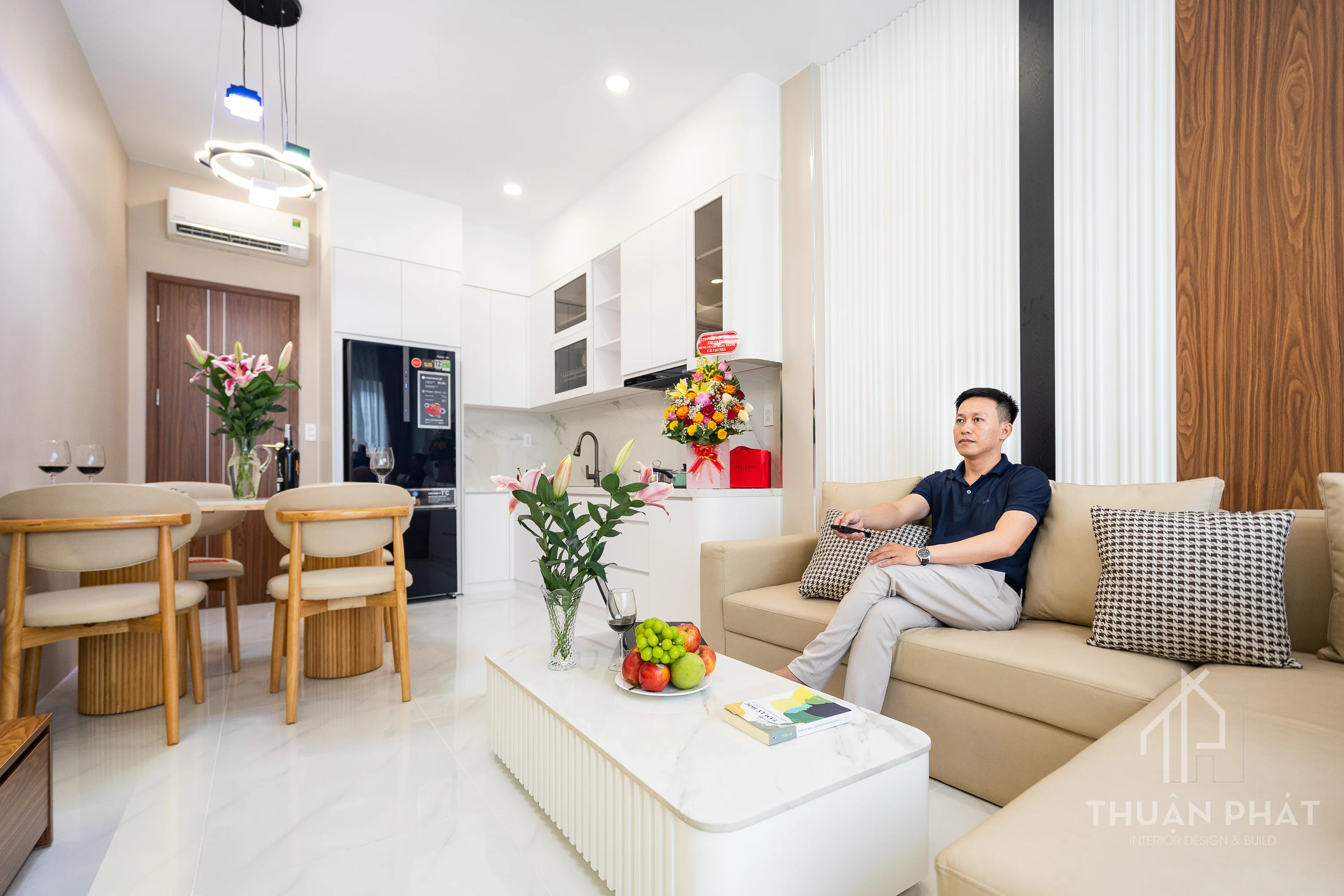 Thi Công Cải Tạo Nội Thất Trọn Gói Nhà Phố 51m2 Tại Dĩ An - Hình ảnh 13