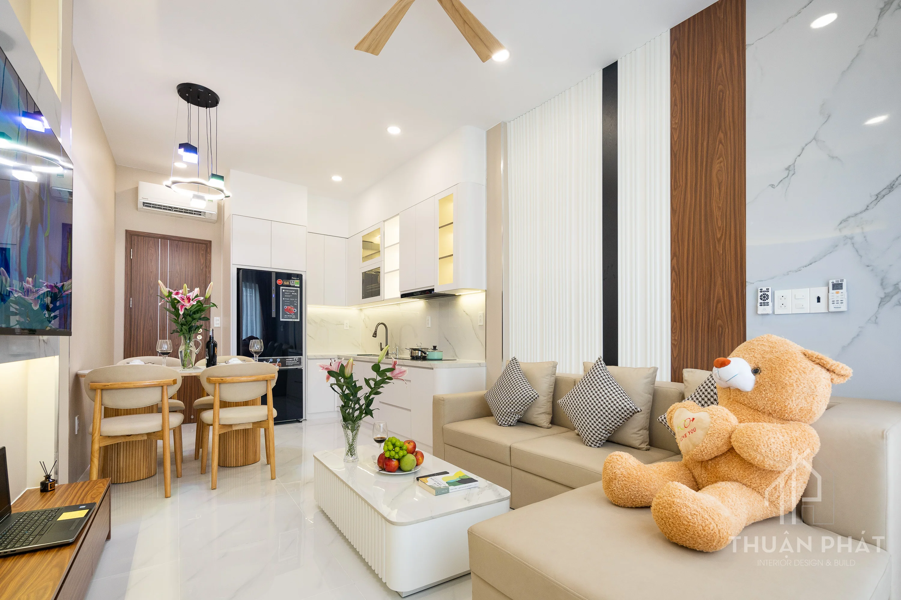 Thi Công Cải Tạo Nội Thất Trọn Gói Nhà Phố 51m2 Tại Dĩ An - Hình ảnh 14