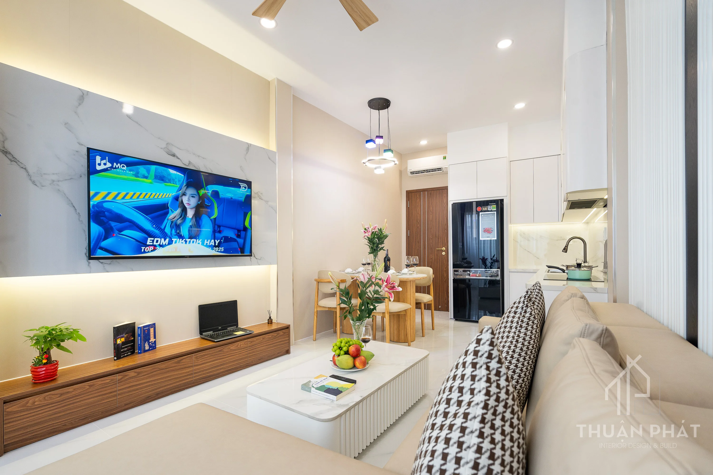 Thi Công Cải Tạo Nội Thất Trọn Gói Nhà Phố 51m2 Tại Dĩ An - Hình ảnh 15