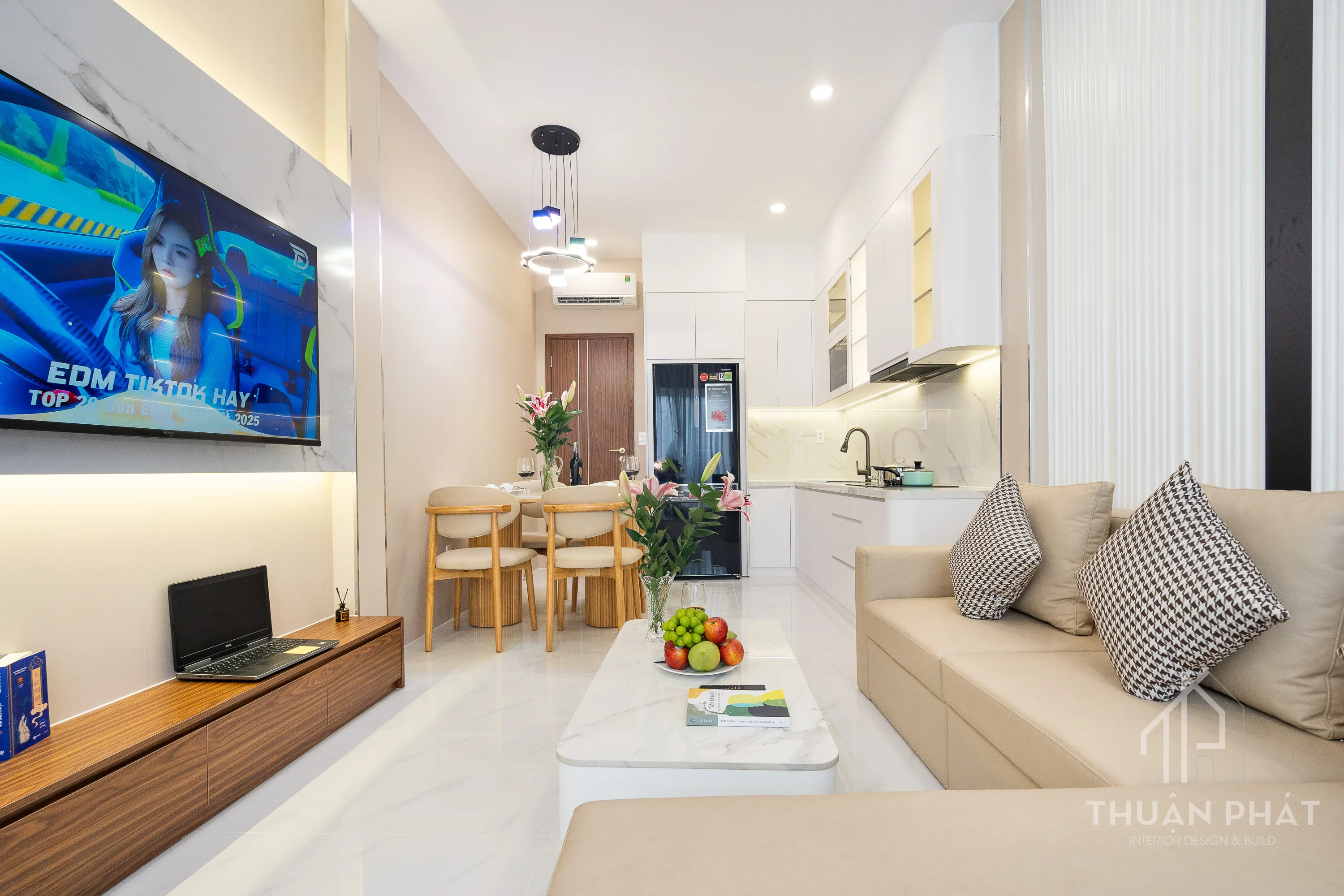 Thi Công Cải Tạo Nội Thất Trọn Gói Nhà Phố 51m2 Tại Dĩ An - Hình ảnh 16