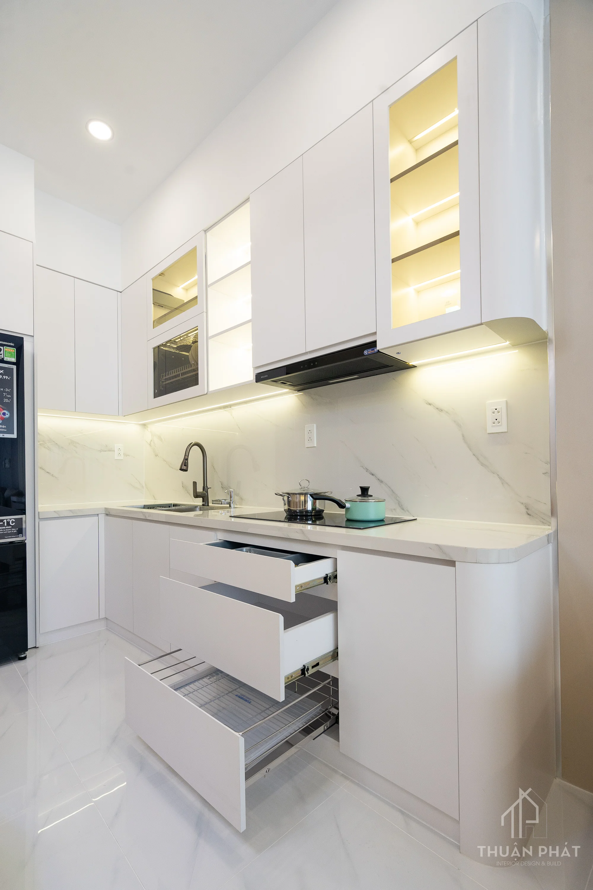Thi Công Cải Tạo Nội Thất Trọn Gói Nhà Phố 51m2 Tại Dĩ An - Hình ảnh 6