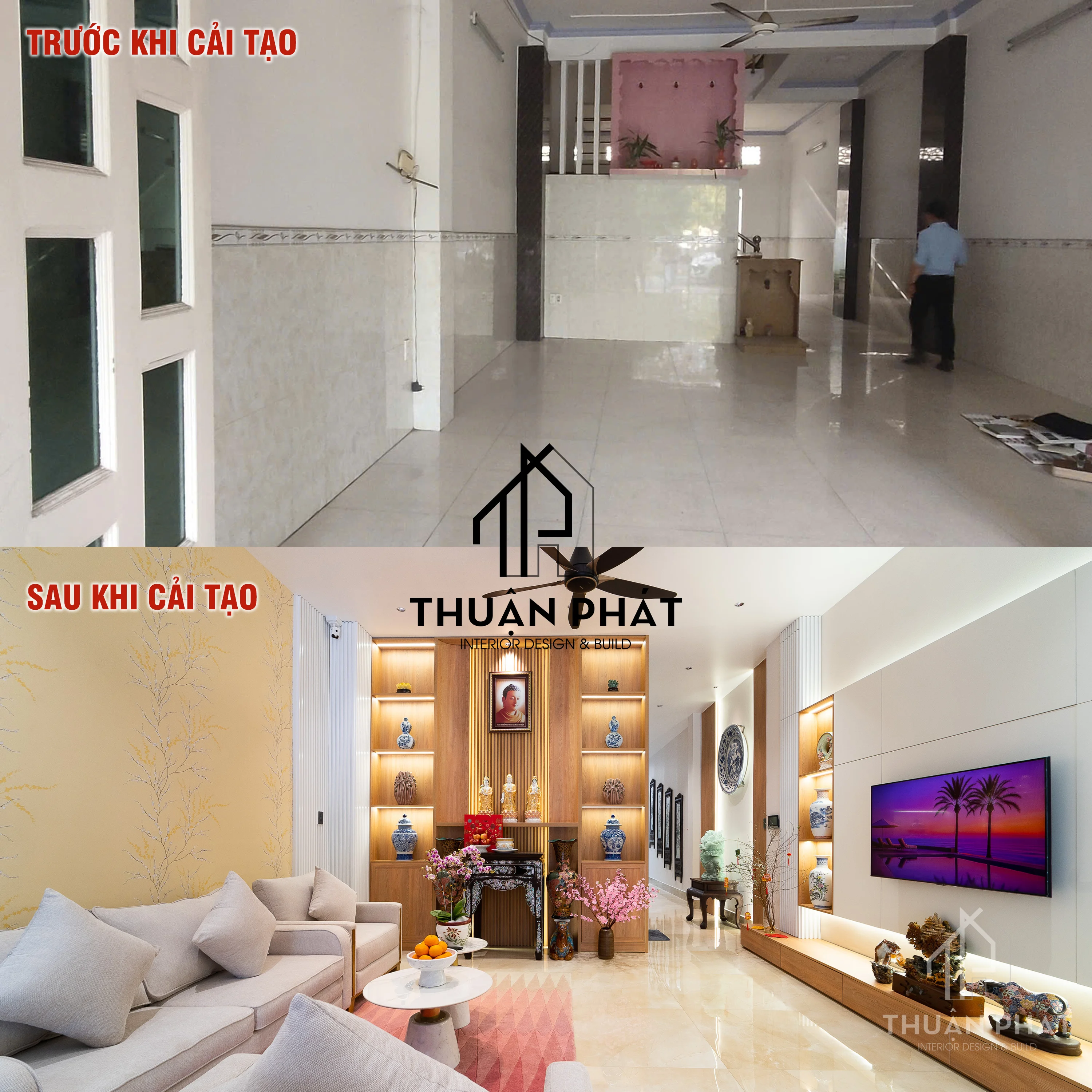 Cải Tạo Nhà Cũ - Hành Trình “Lột Xác” Tổ Ấm Cũ Kỹ
