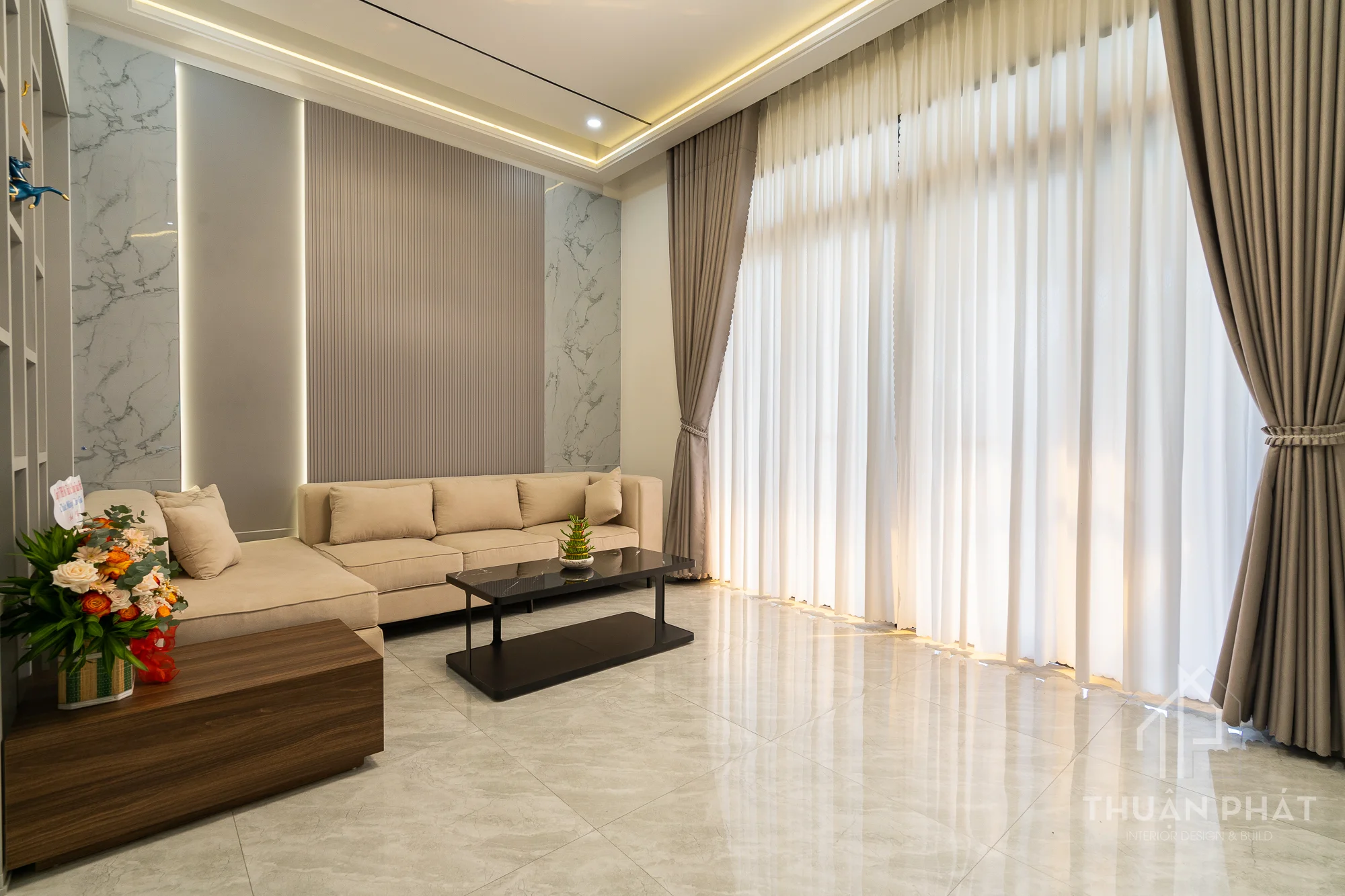 Thi Công Nhà Phố Tại Phan Thiết Cho Gia Đình Anh Thạch - Hình ảnh 6