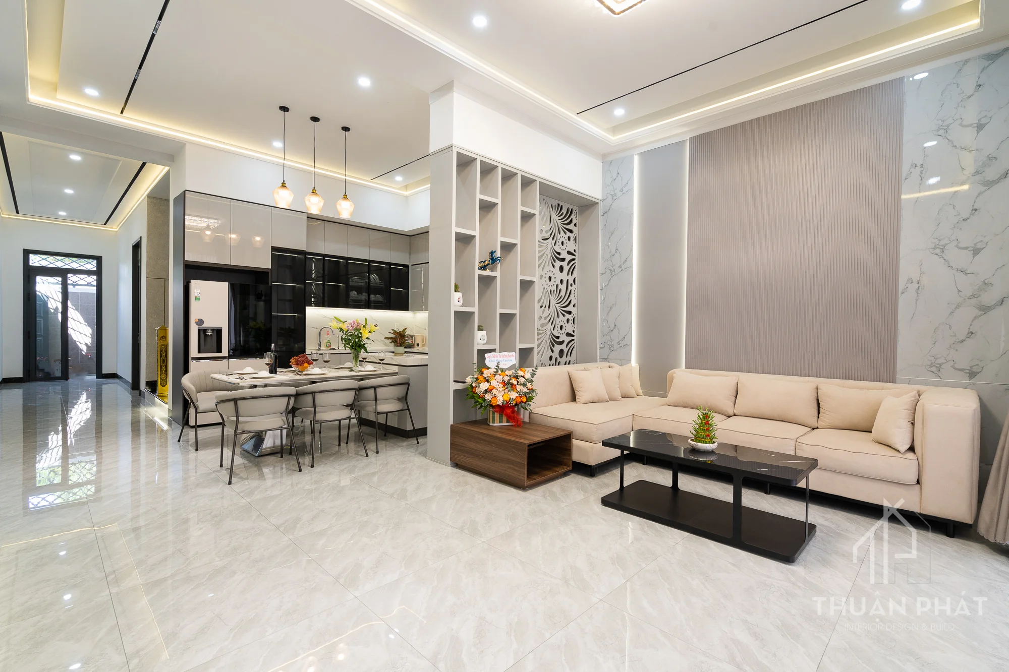 Thi Công Nhà Phố Tại Phan Thiết Cho Gia Đình Anh Thạch - Hình ảnh 11