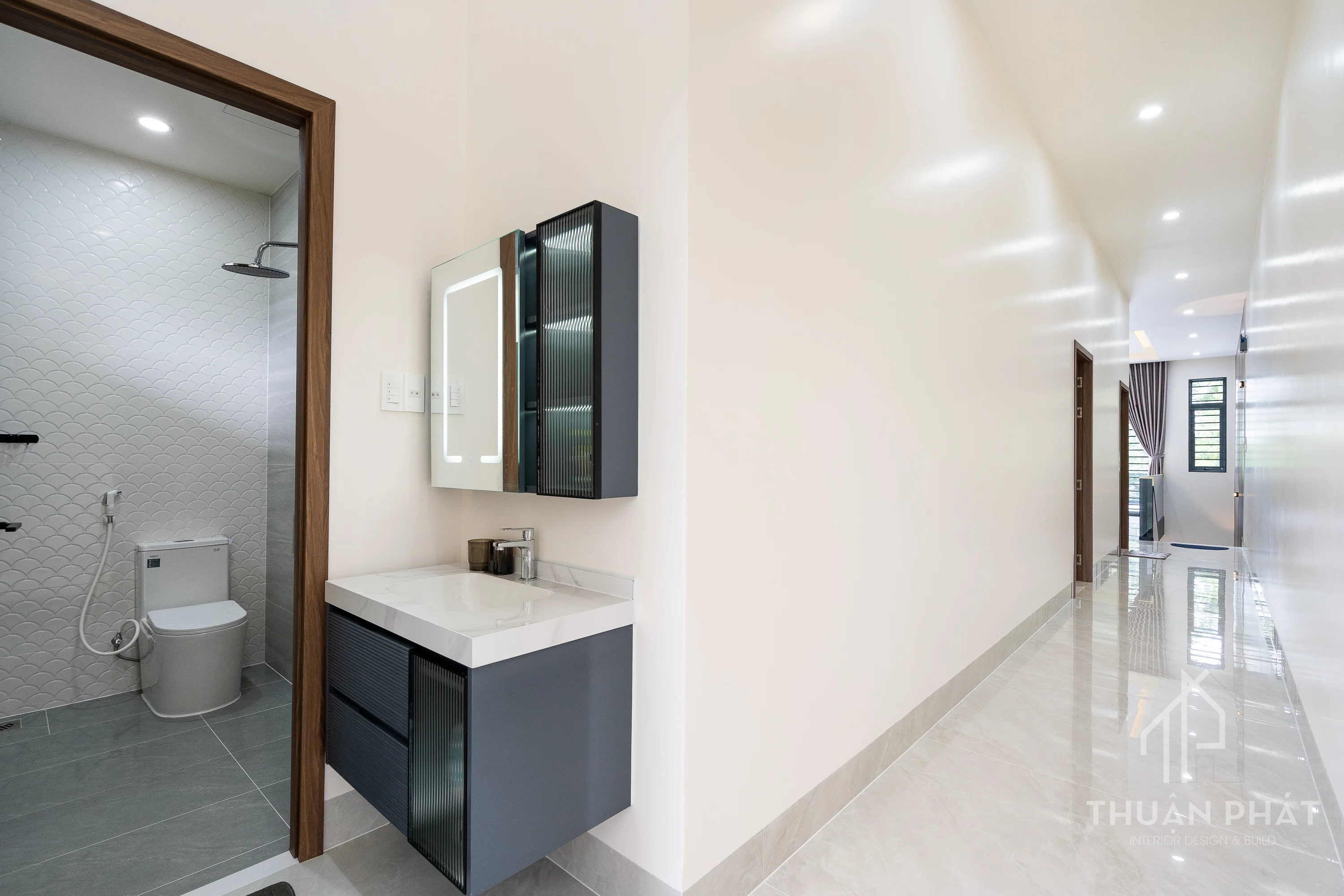 Thi Công Nội Thất Nhà Phố 210m2 Trọn Gói - Hình ảnh 56