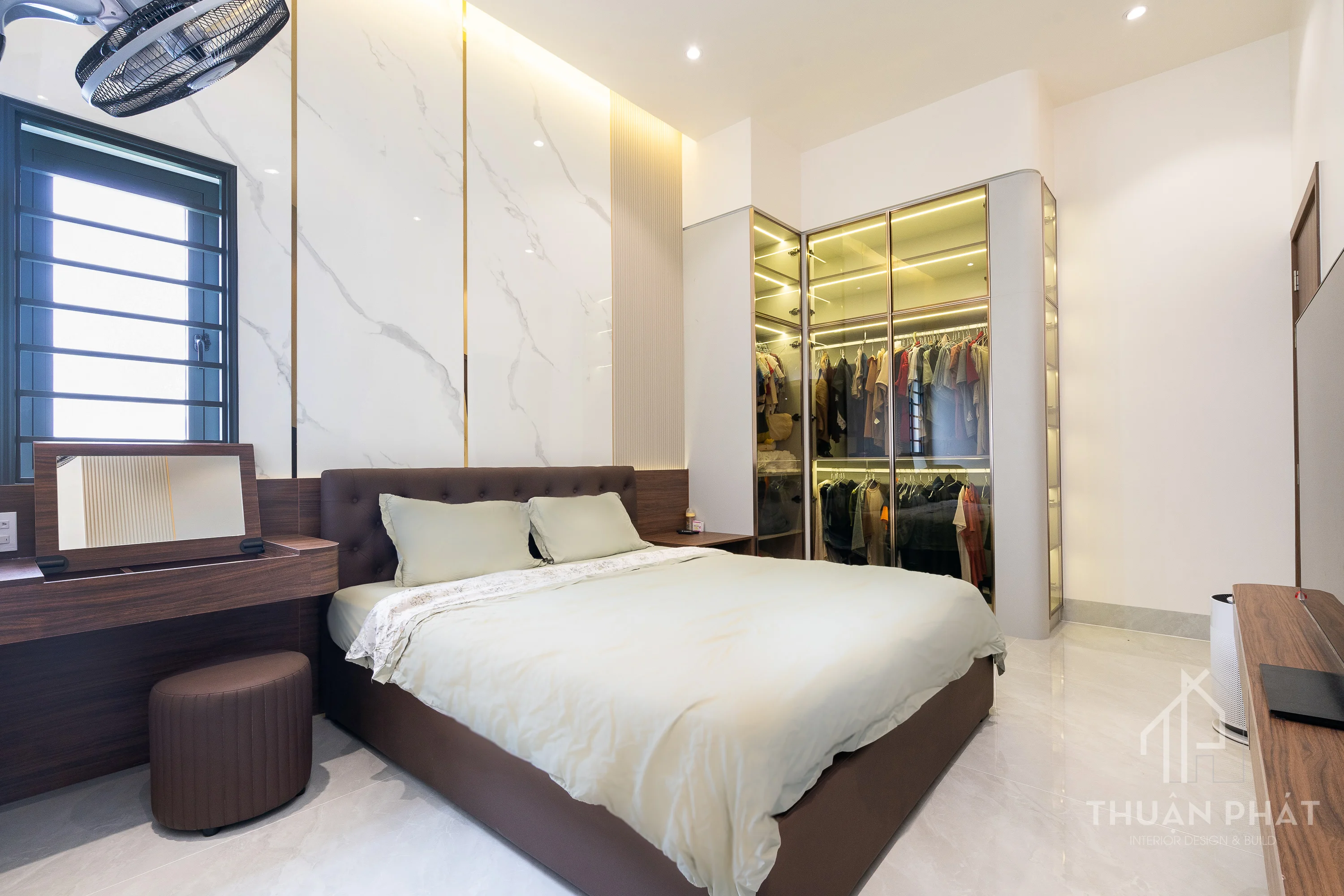 Thi Công Nội Thất Nhà Phố 210m2 Trọn Gói - Hình ảnh 38