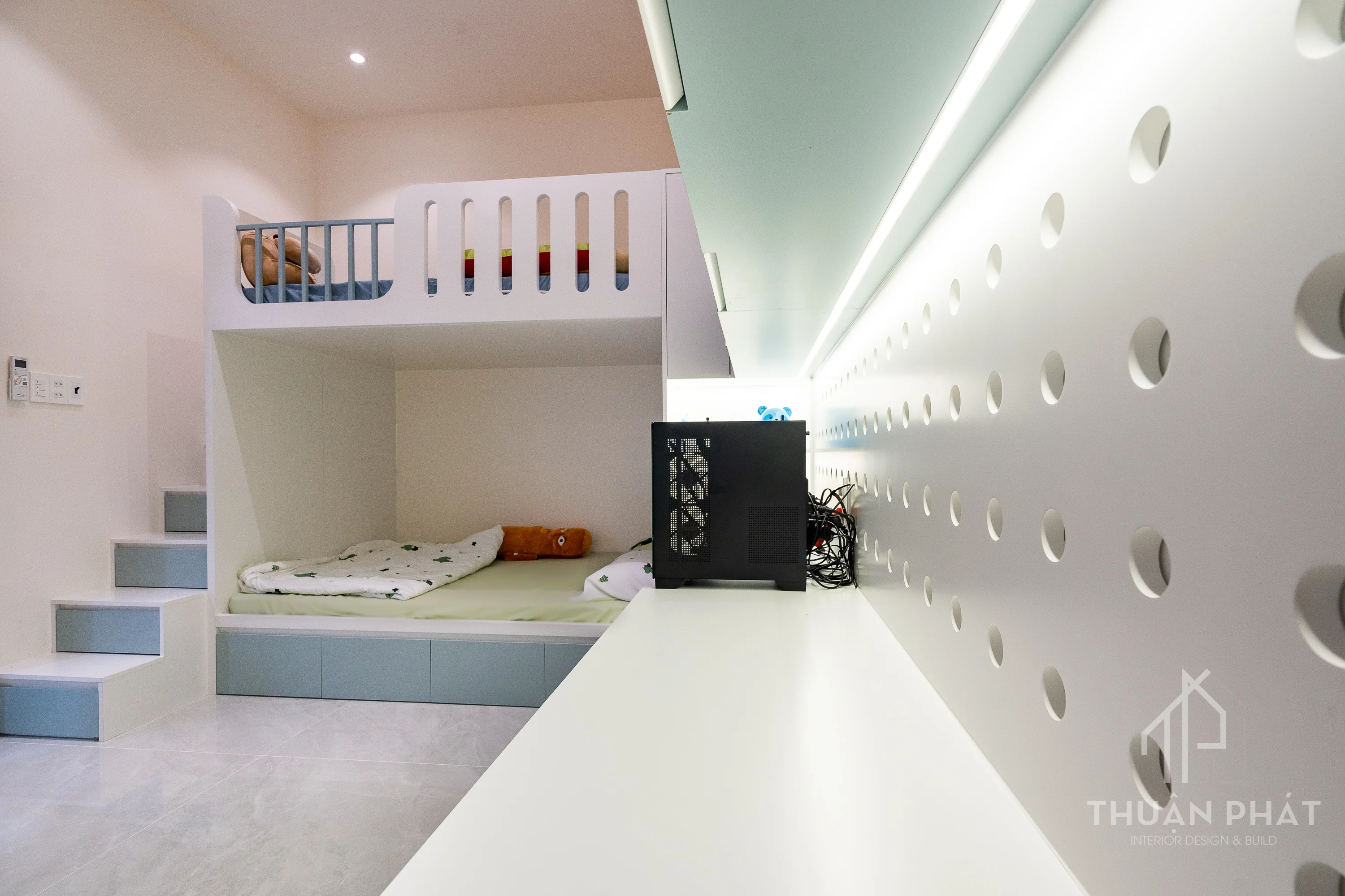 Thi Công Nội Thất Nhà Phố 210m2 Trọn Gói - Hình ảnh 53