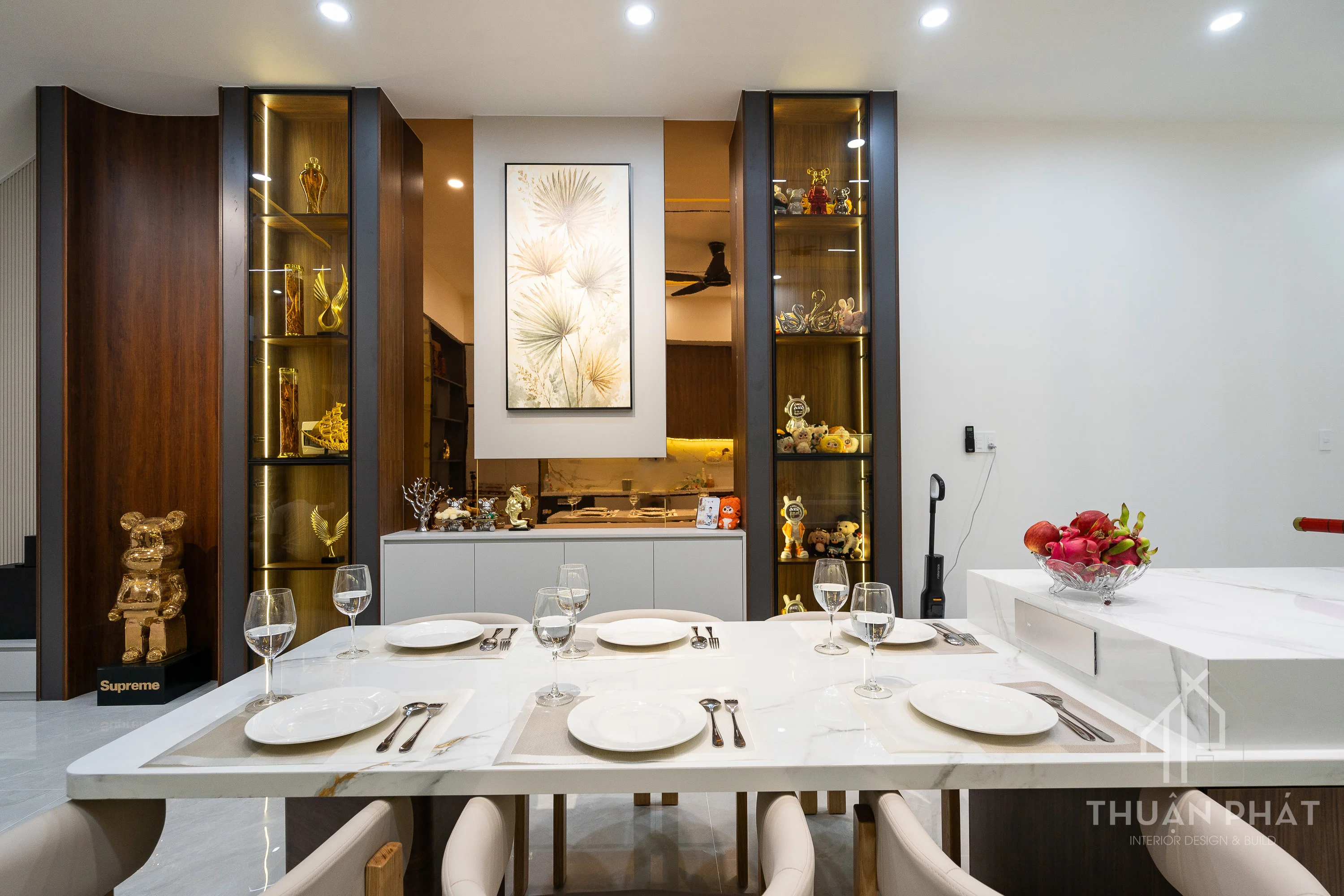Thi Công Nội Thất Nhà Phố 210m2 Trọn Gói - Hình ảnh 16