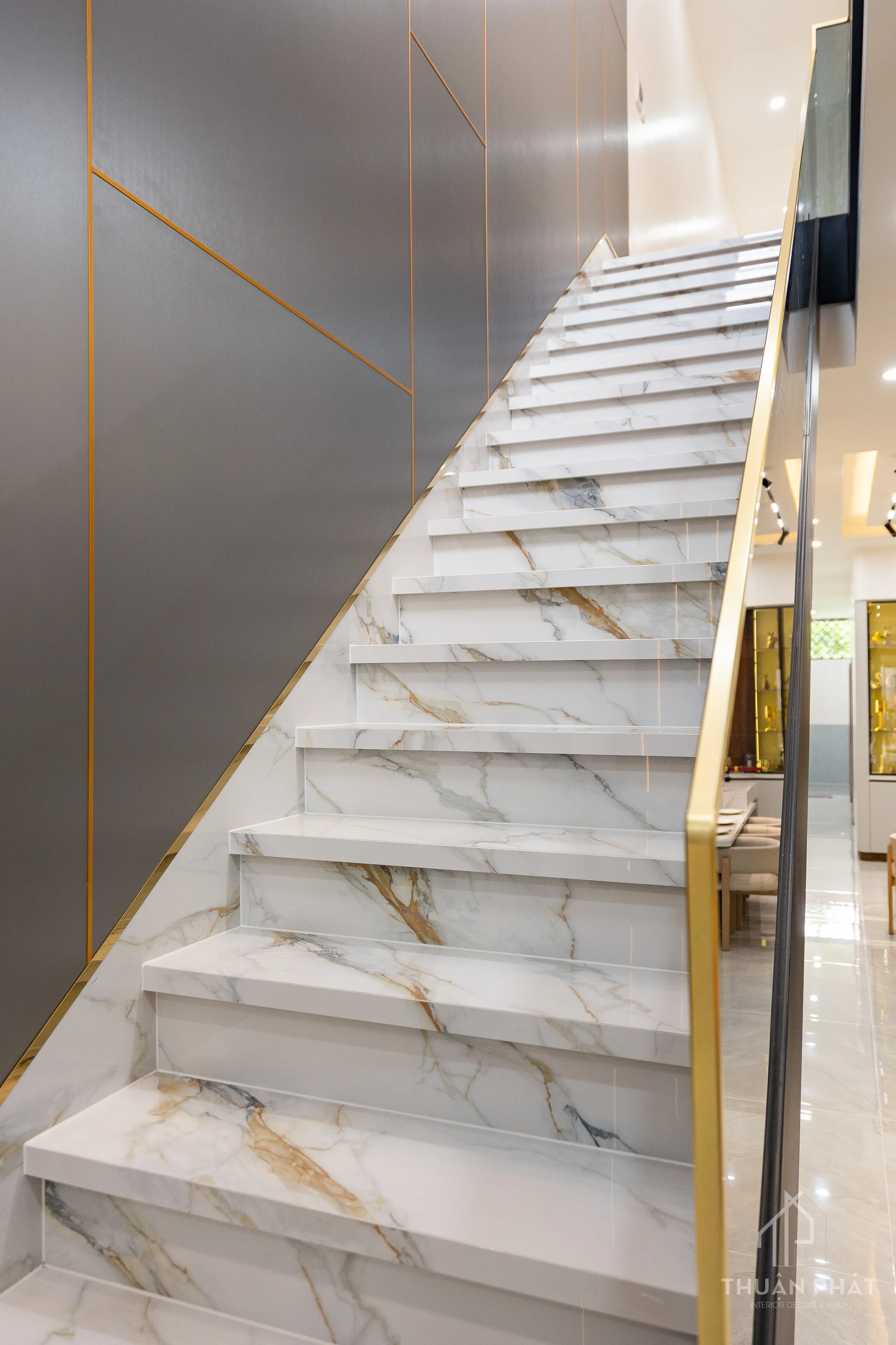 Thi Công Nội Thất Nhà Phố 210m2 Trọn Gói - Hình ảnh 36