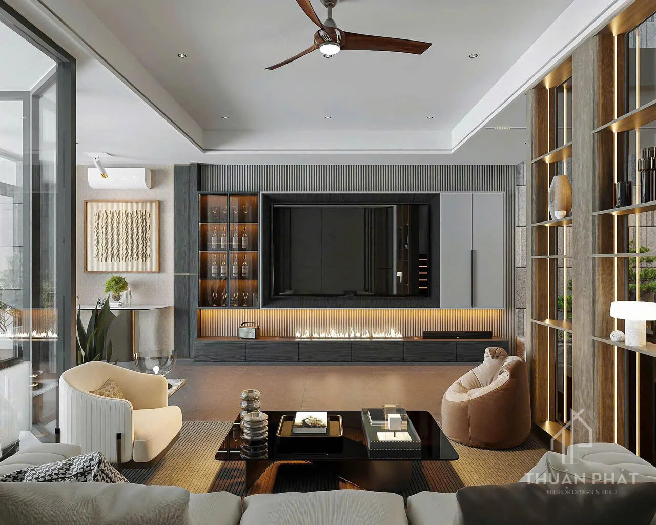 Thiết Kế Nội Thất Đắk Lắk Trọn Gói 446m² Sang Trọng Chỉ Với 600 Triệu