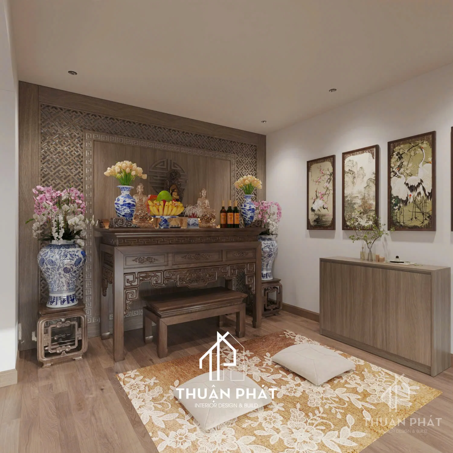 Thiết Kế Nội Thất Đắk Lắk Trọn Gói 446m² Sang Trọng Chỉ Với 600 Triệu - Hình ảnh 47
