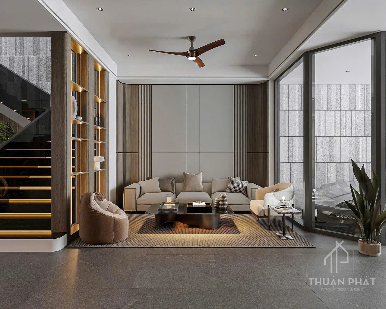 Thiết Kế Nội Thất Đắk Lắk Trọn Gói 446m² Sang Trọng Chỉ Với 600 Triệu - Hình ảnh 5