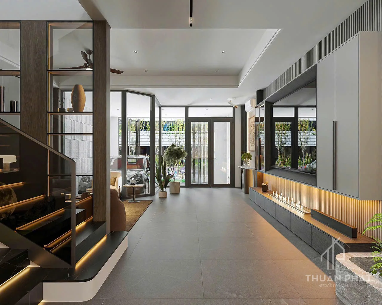 Thiết Kế Nội Thất Đắk Lắk Trọn Gói 446m² Sang Trọng Chỉ Với 600 Triệu - Hình ảnh 6