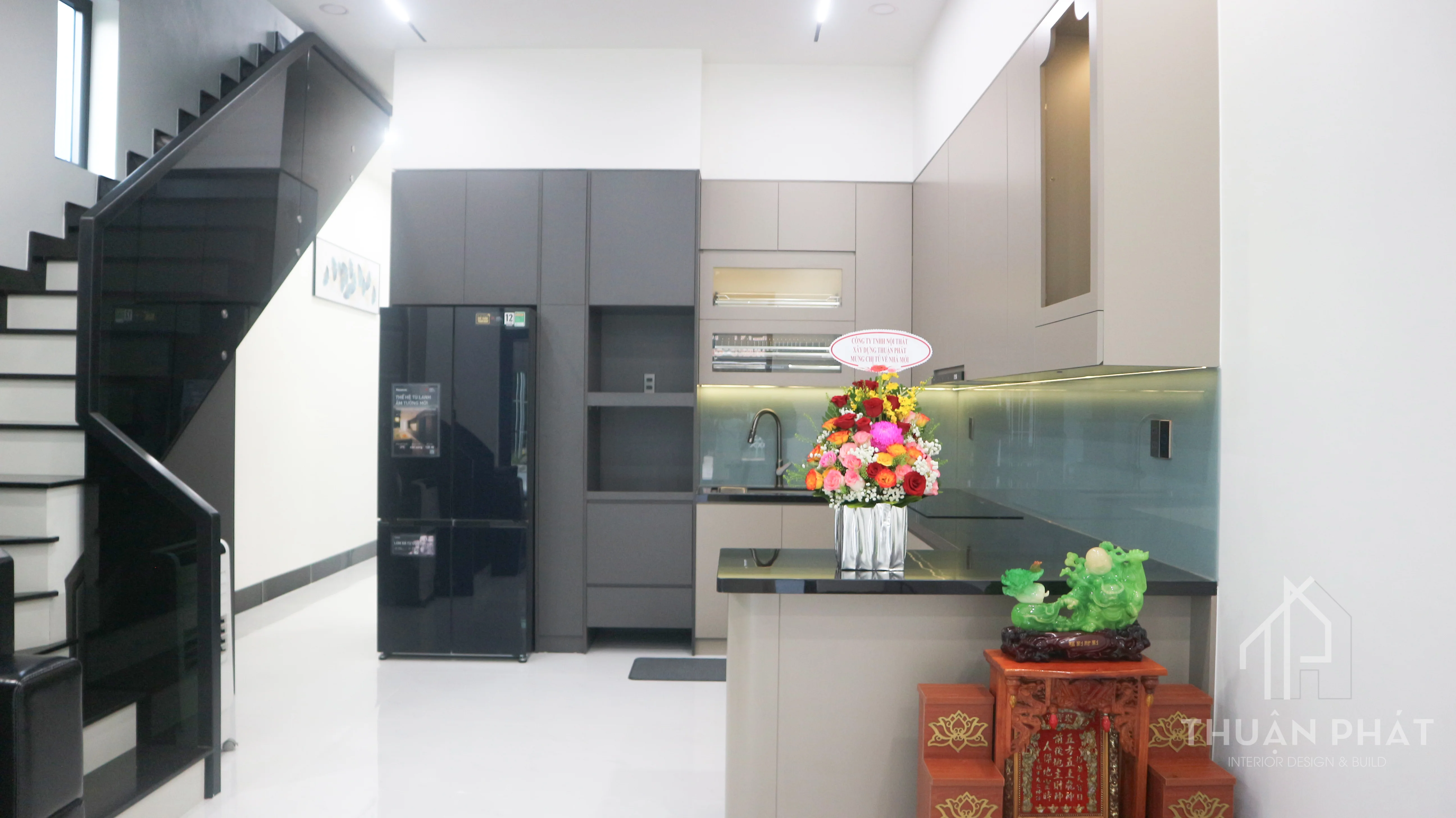Thi Công Nội Thất Nhà Phố Bình Dương 220m² Trọn Gói 300 Triệu - Hình ảnh 8
