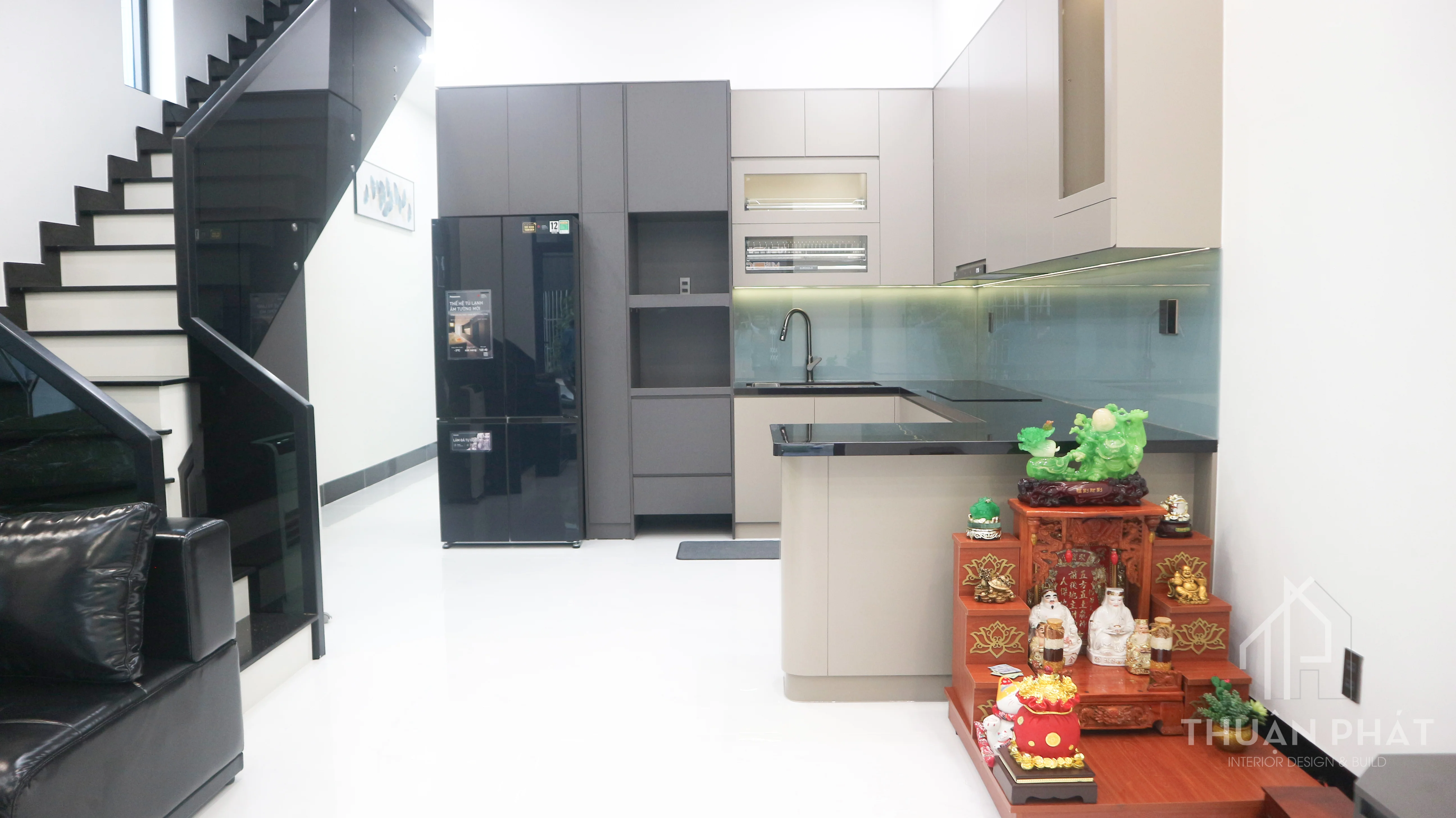 Thi Công Nội Thất Nhà Phố Bình Dương 220m² Trọn Gói 300 Triệu - Hình ảnh 12