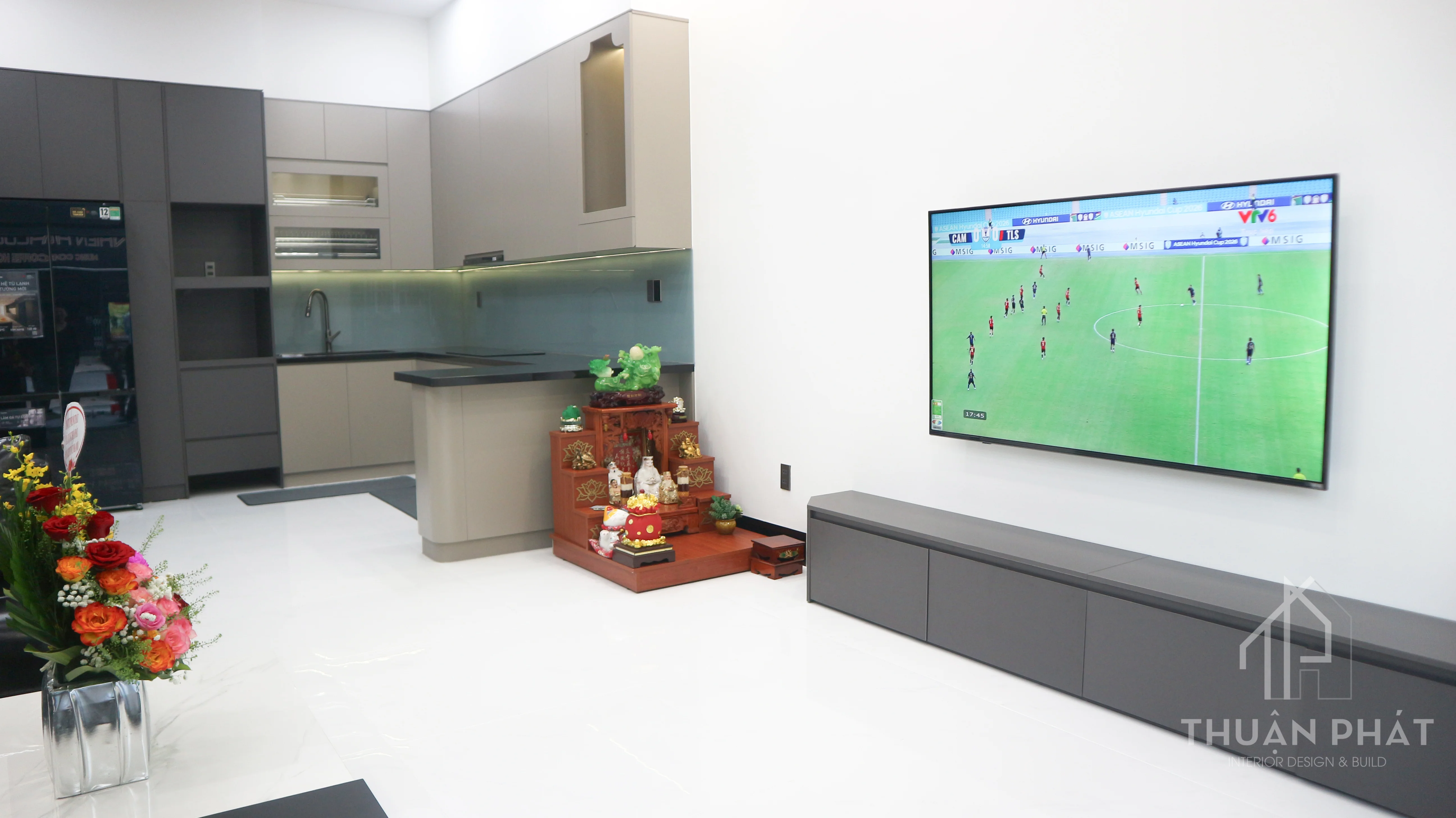Thi Công Nội Thất Nhà Phố Bình Dương 220m² Trọn Gói 300 Triệu - Hình ảnh 6