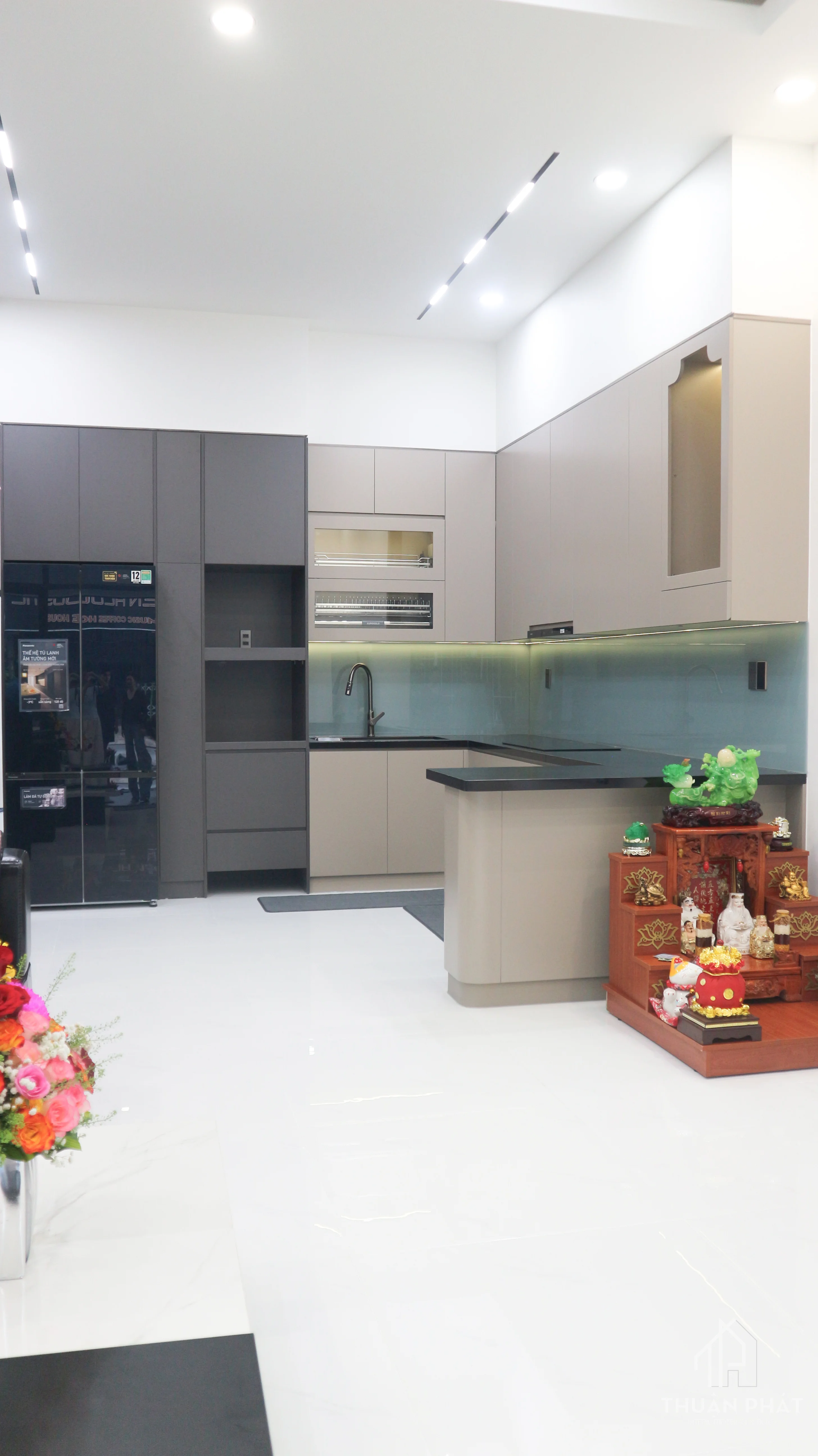 Thi Công Nội Thất Nhà Phố Bình Dương 220m² Trọn Gói 300 Triệu - Hình ảnh 15