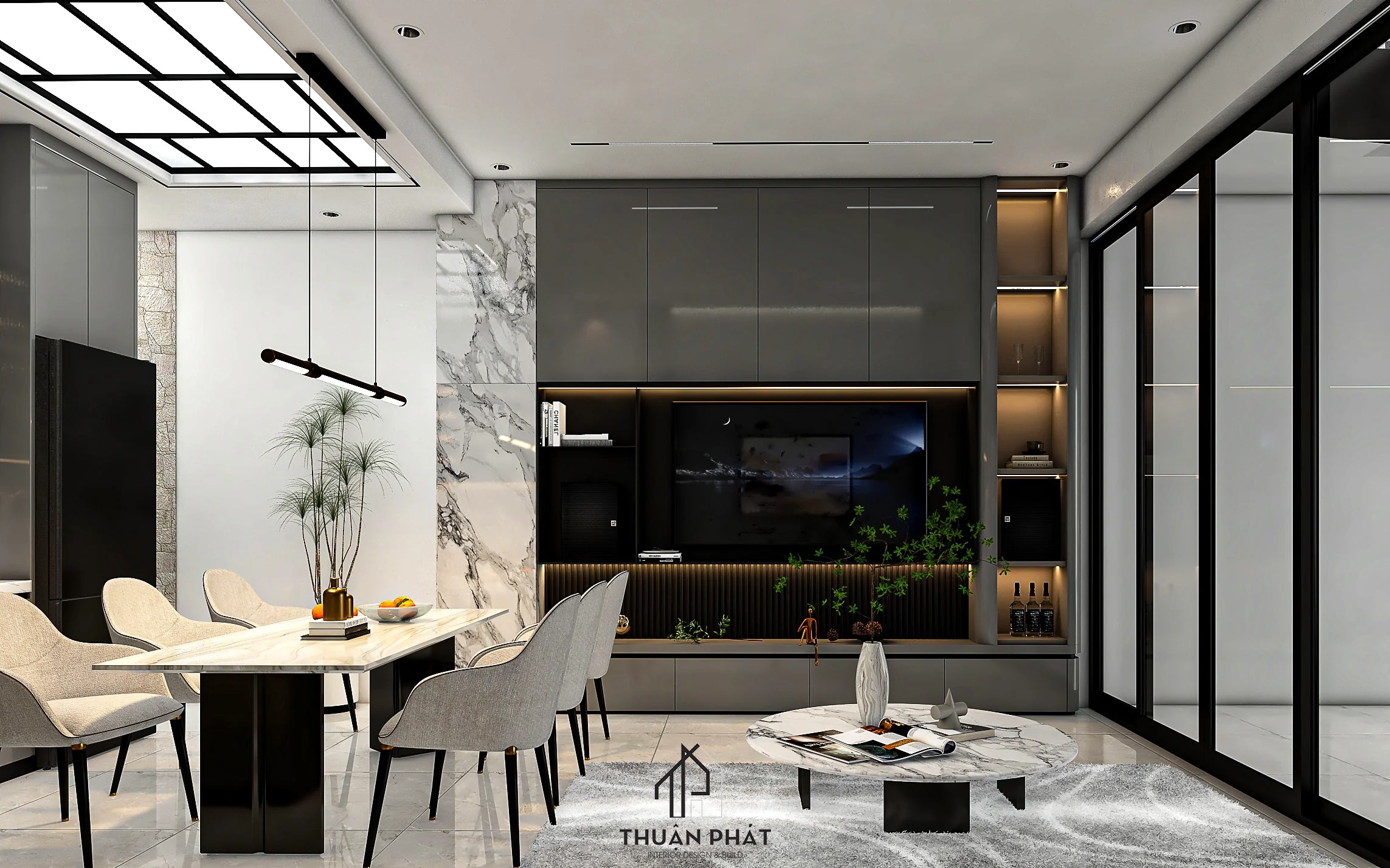 Cải Tạo Nhà Phố 256m2 Q12 Trọn Gói 600 Triệu - Hình ảnh 2