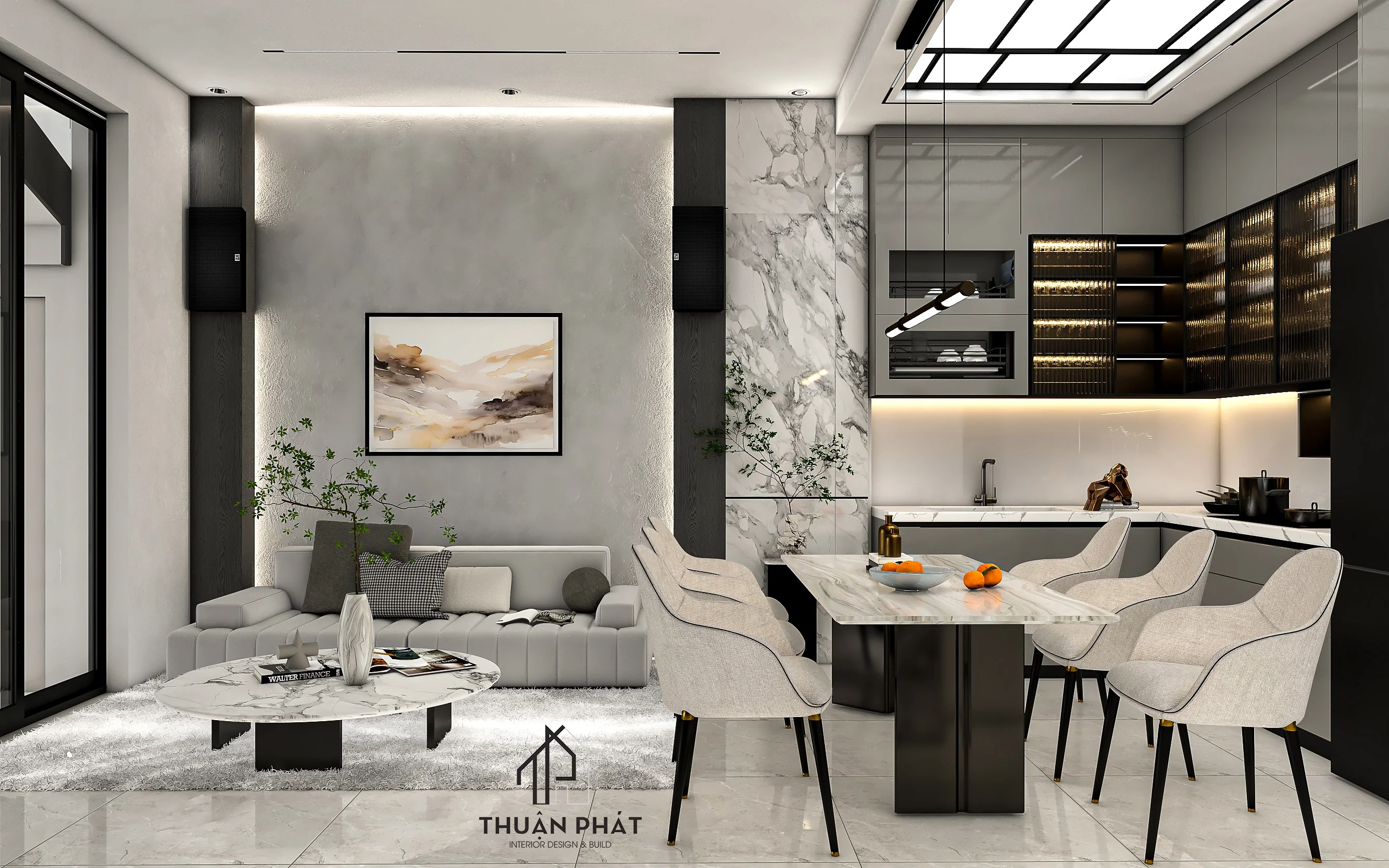 Cải Tạo Nhà Phố 256m2 Q12 Trọn Gói 600 Triệu
