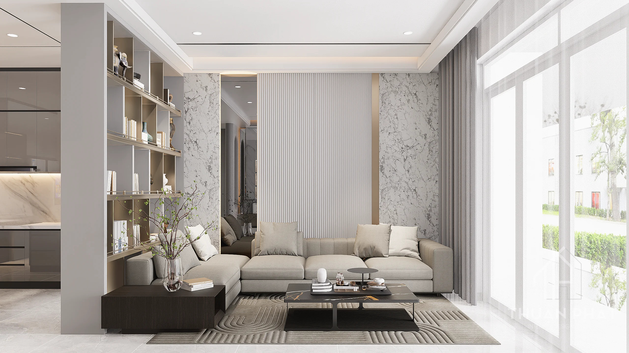 Thiết Kế Nội Thất Nhà Phố Phan Thiết 246m2 Sang Trọng, Trọn Gói - Hình ảnh 3
