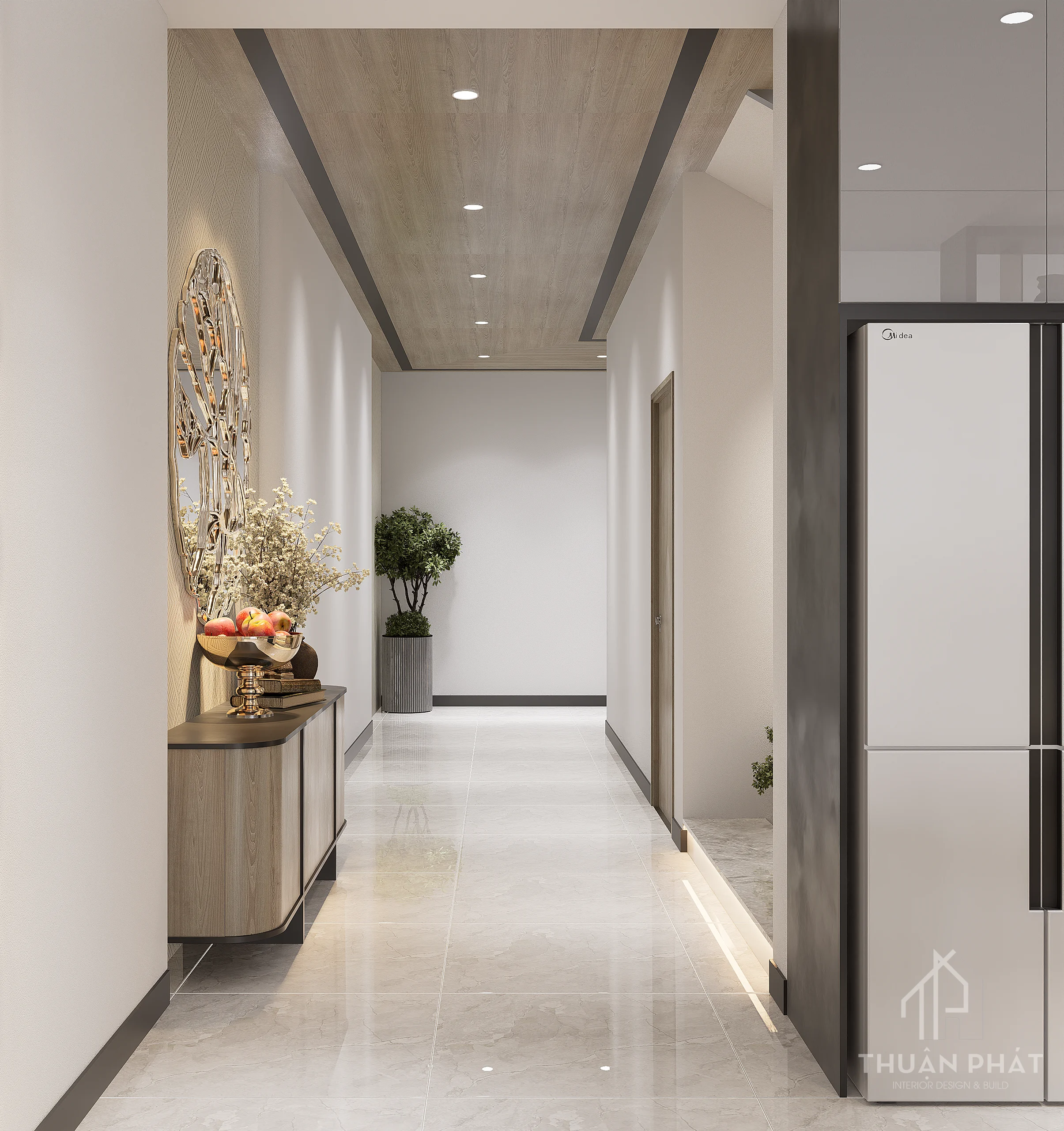 Thiết Kế Nội Thất Nhà Phố Phan Thiết 246m2 Sang Trọng, Trọn Gói - Hình ảnh 12