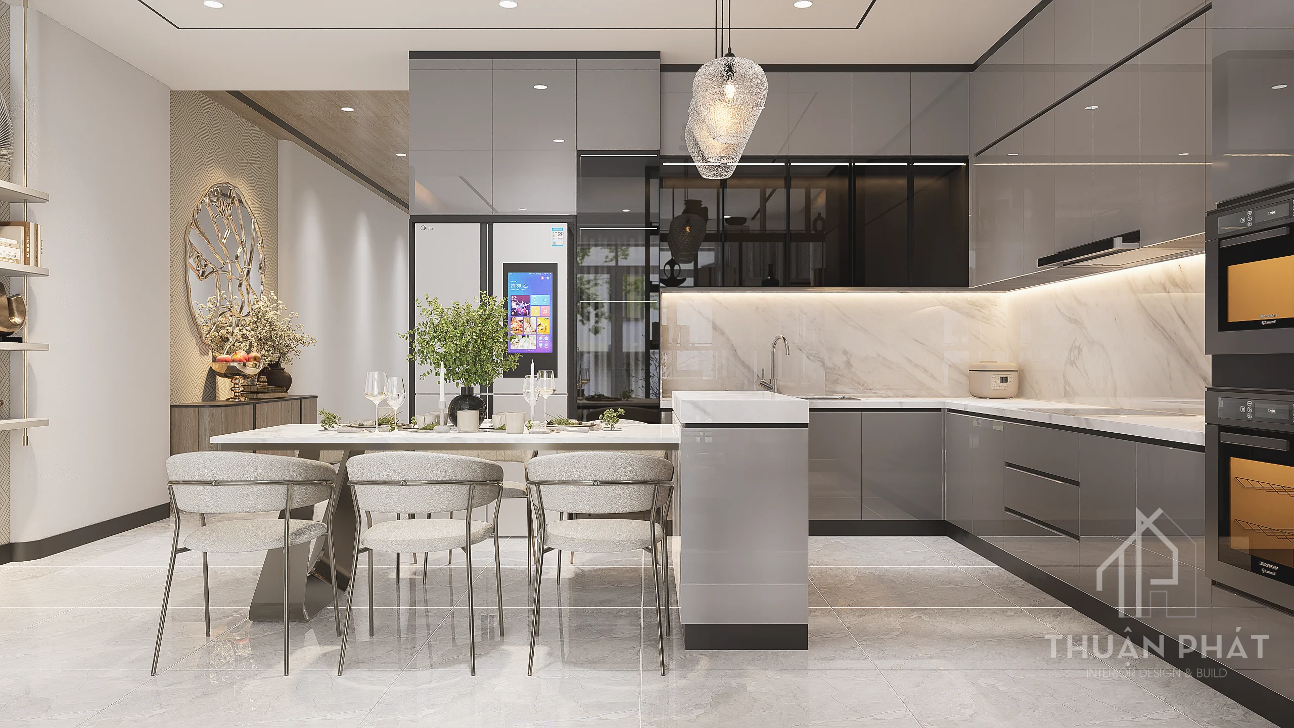 Thiết Kế Nội Thất Nhà Phố Phan Thiết 246m2 Sang Trọng, Trọn Gói - Hình ảnh 6