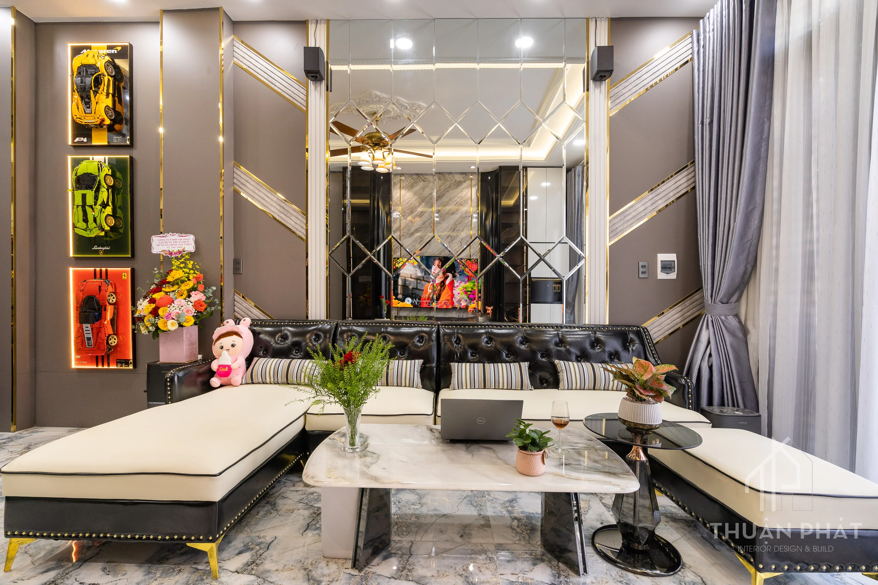 Thi Công Nội Thất Nhà Phố Hiện Đại 260m2 Tại Bình Tân Trọn Gói - Hình ảnh 8