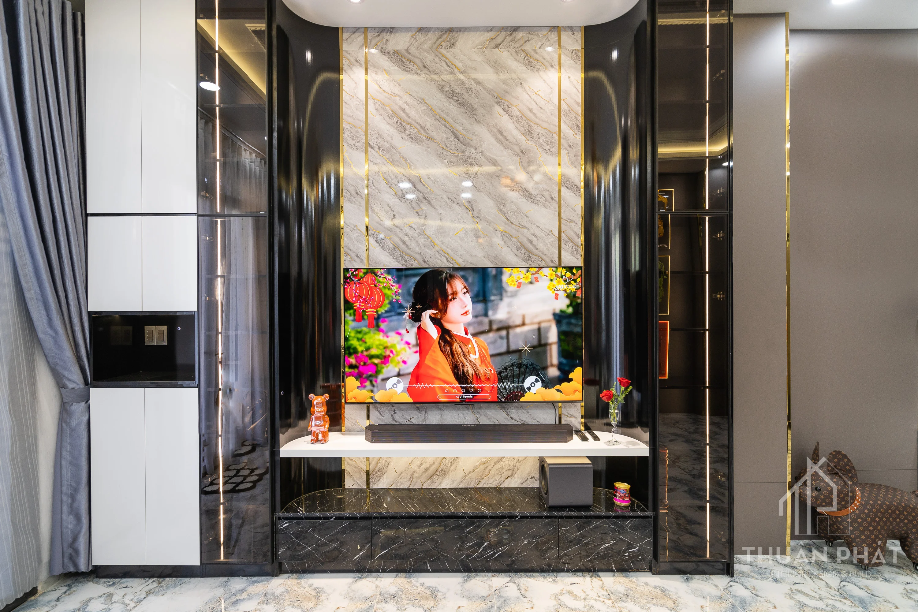 Thi Công Nội Thất Nhà Phố Hiện Đại 260m2 Tại Bình Tân Trọn Gói - Hình ảnh 7