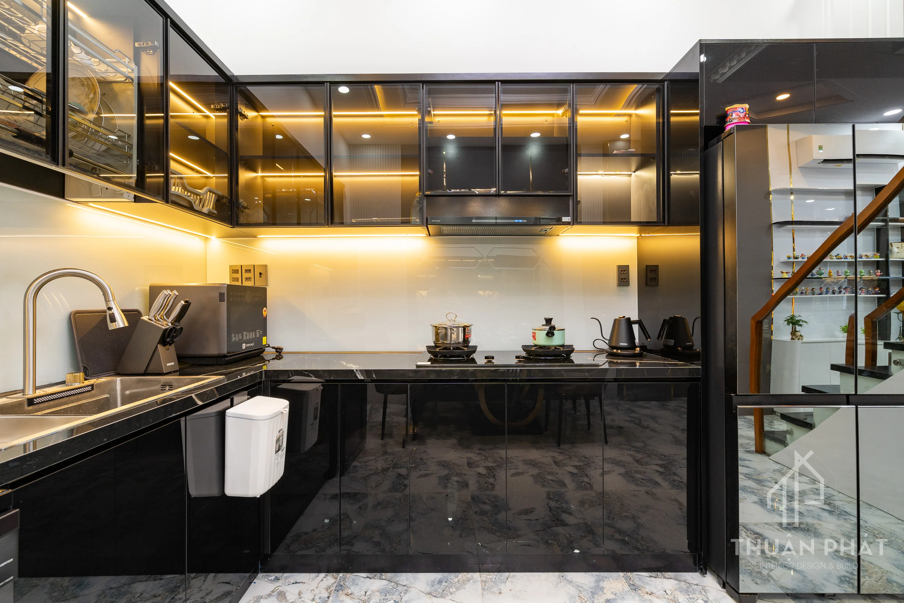 Thi Công Nội Thất Nhà Phố Hiện Đại 260m2 Tại Bình Tân Trọn Gói - Hình ảnh 22