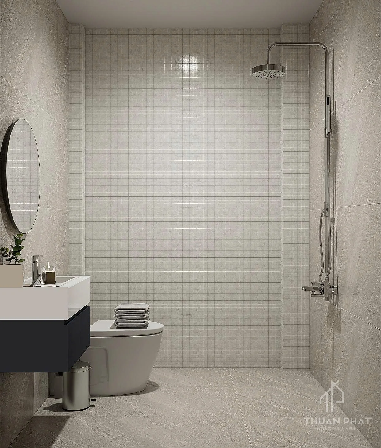 THIẾT KẾ NỘI THẤT NHÀ PHỐ QUẬN 2 – DỰ ÁN 350M2 PHONG CÁCH HIỆN ĐẠI - Hình ảnh 19