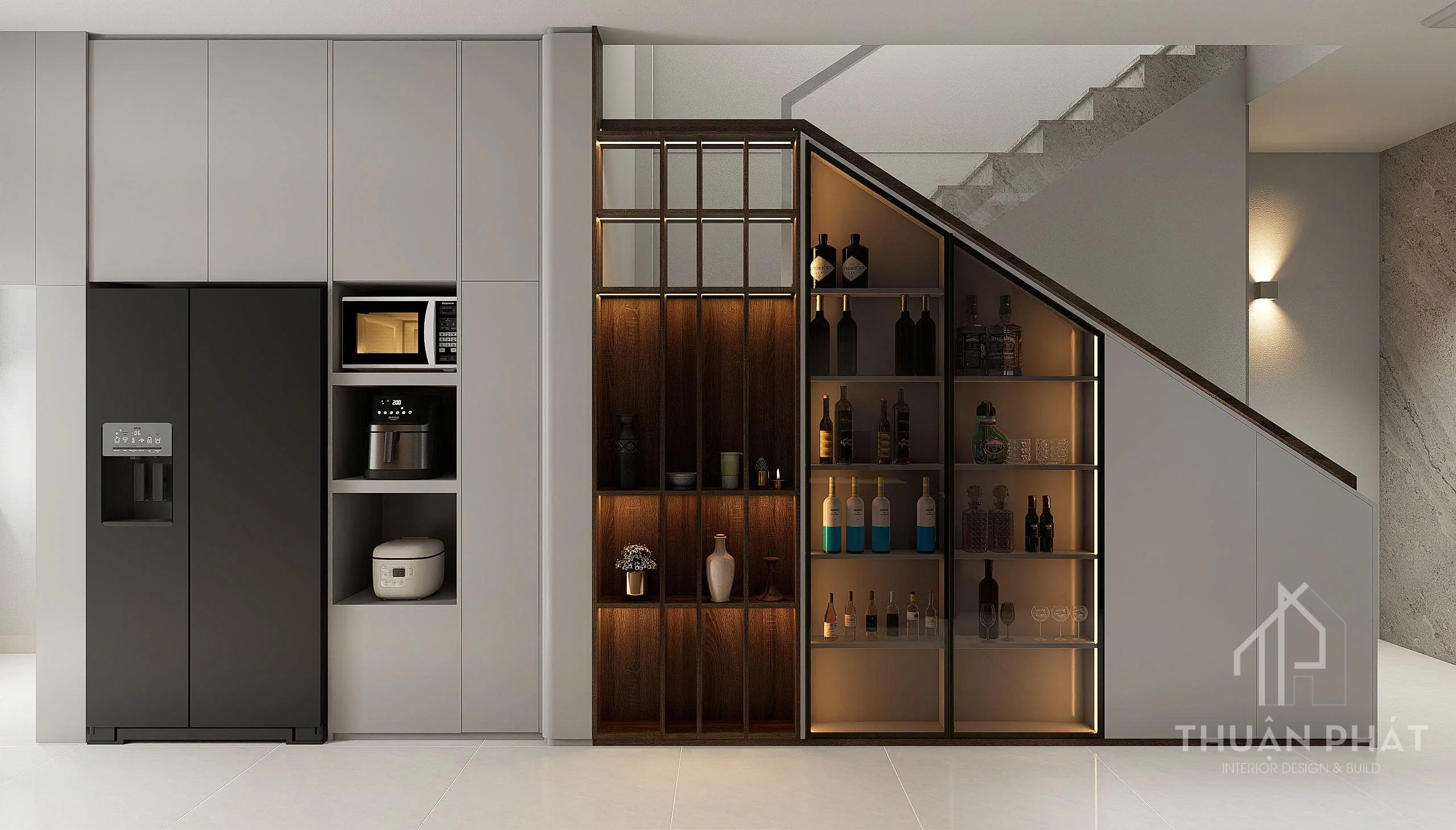 THIẾT KẾ NỘI THẤT NHÀ PHỐ QUẬN 2 – DỰ ÁN 350M2 PHONG CÁCH HIỆN ĐẠI - Hình ảnh 11