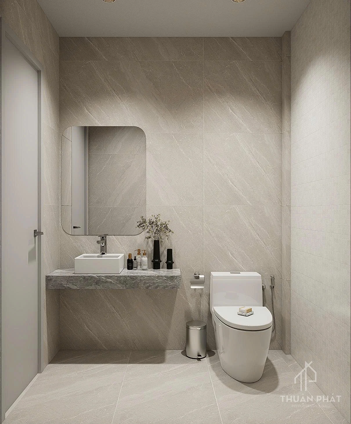 THIẾT KẾ NỘI THẤT NHÀ PHỐ QUẬN 2 – DỰ ÁN 350M2 PHONG CÁCH HIỆN ĐẠI - Hình ảnh 27