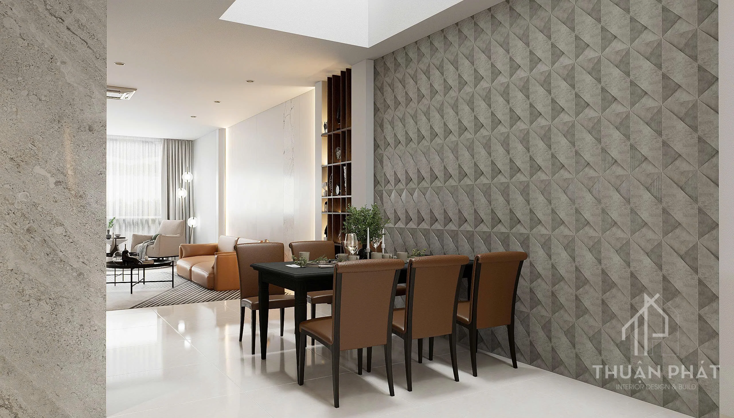 THIẾT KẾ NỘI THẤT NHÀ PHỐ QUẬN 2 – DỰ ÁN 350M2 PHONG CÁCH HIỆN ĐẠI - Hình ảnh 7