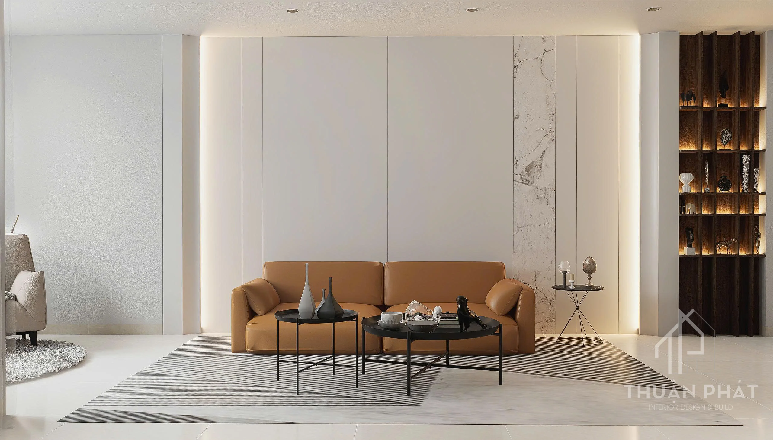 THIẾT KẾ NỘI THẤT NHÀ PHỐ QUẬN 2 – DỰ ÁN 350M2 PHONG CÁCH HIỆN ĐẠI - Hình ảnh 4