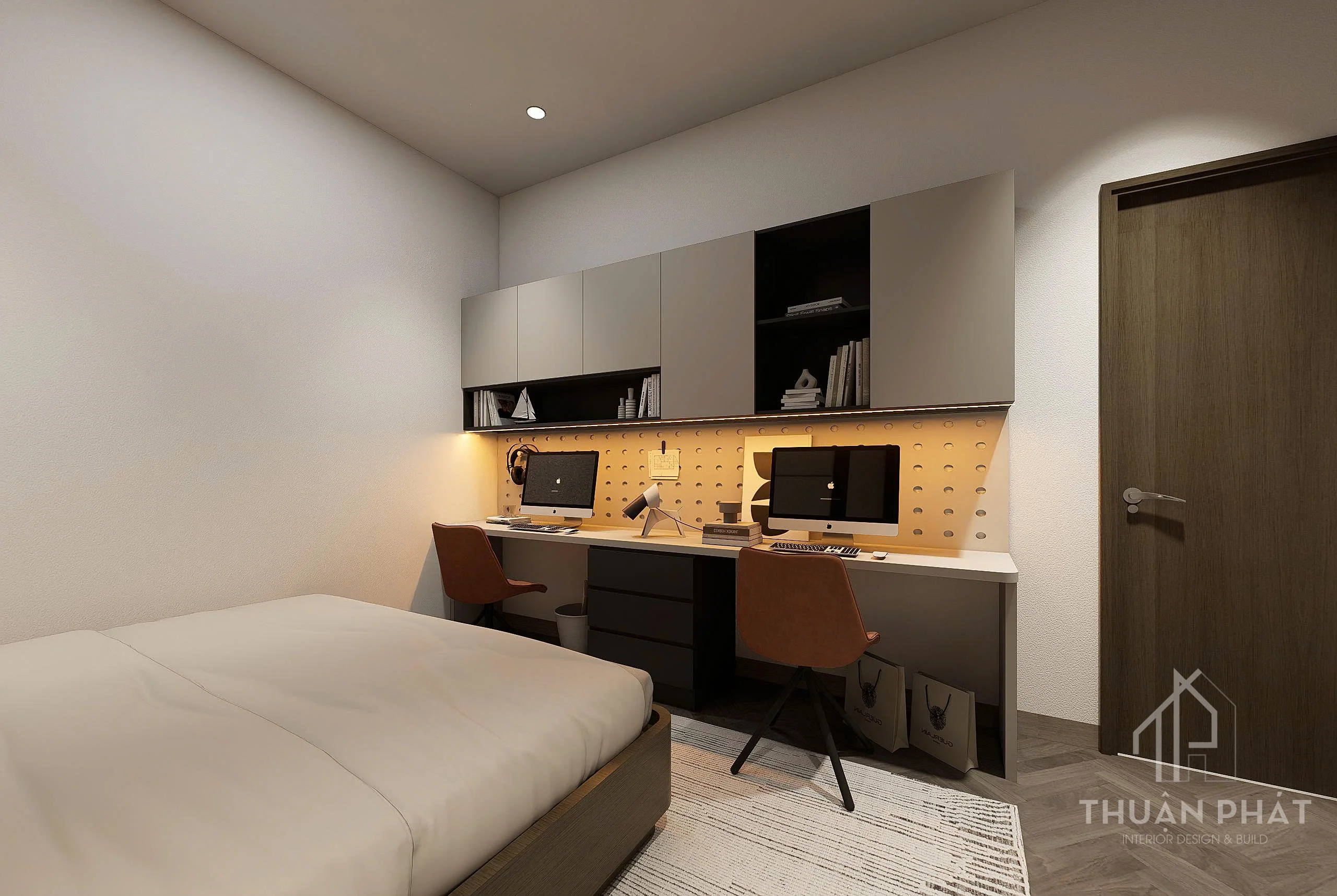 Thiết Kế Nội Thất Bình Dương 210m2 Sang Trọng - Nhà Chị Trang - Hình ảnh 37