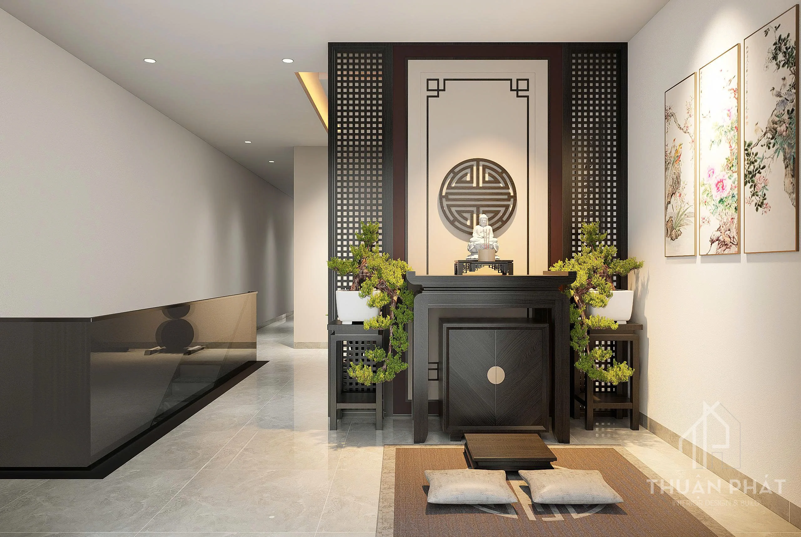 Thiết Kế Nội Thất Bình Dương 210m2 Sang Trọng - Nhà Chị Trang - Hình ảnh 26