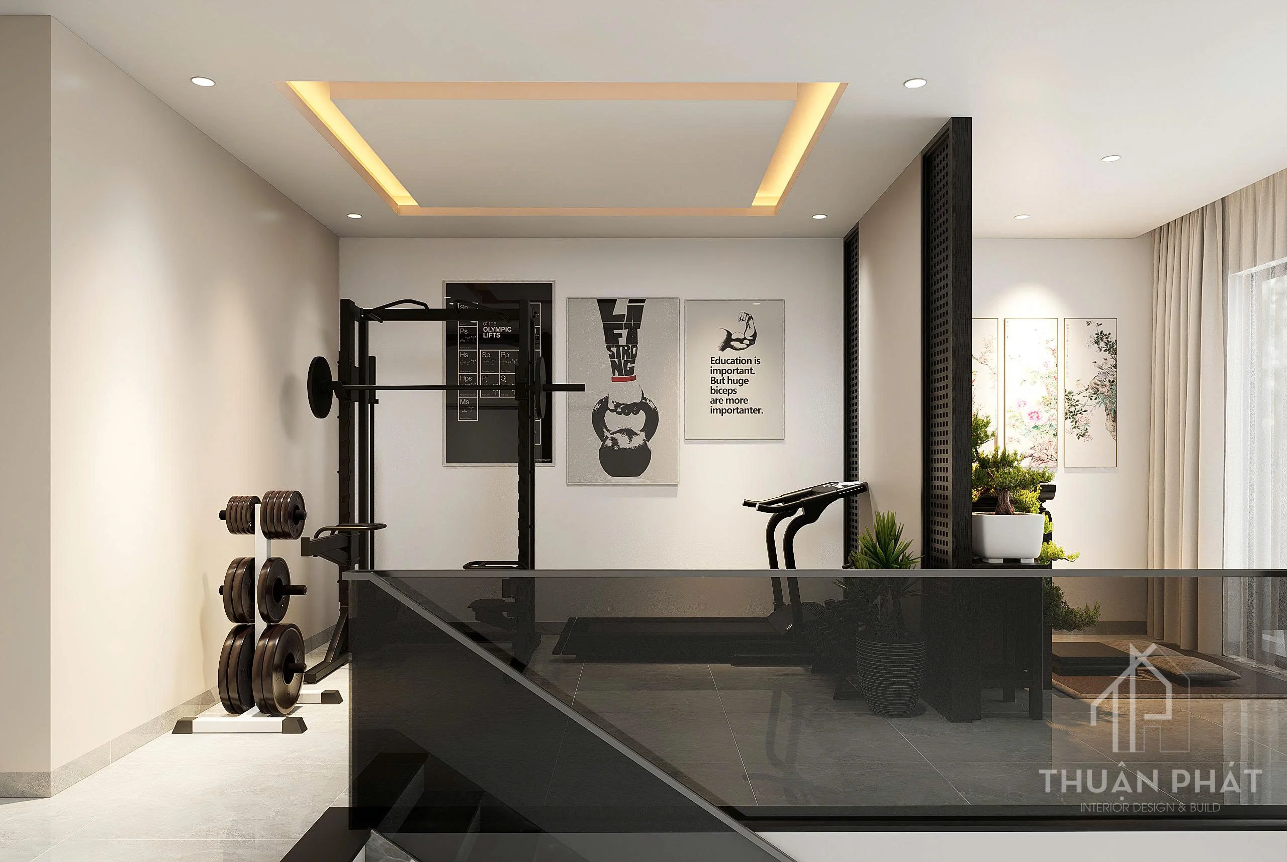 Thiết Kế Nội Thất Bình Dương 210m2 Sang Trọng - Nhà Chị Trang - Hình ảnh 22