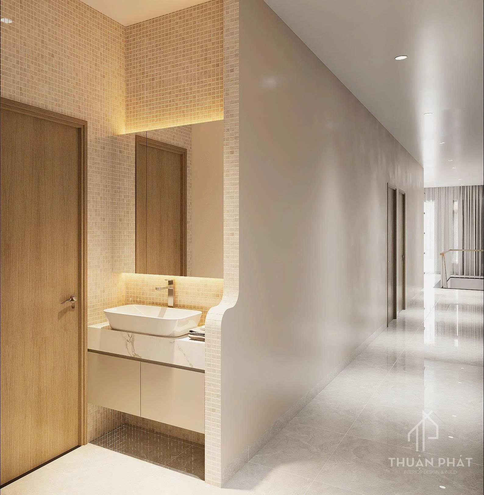 Thiết Kế Nội Thất Bình Dương 210m2 Sang Trọng - Nhà Chị Trang - Hình ảnh 40