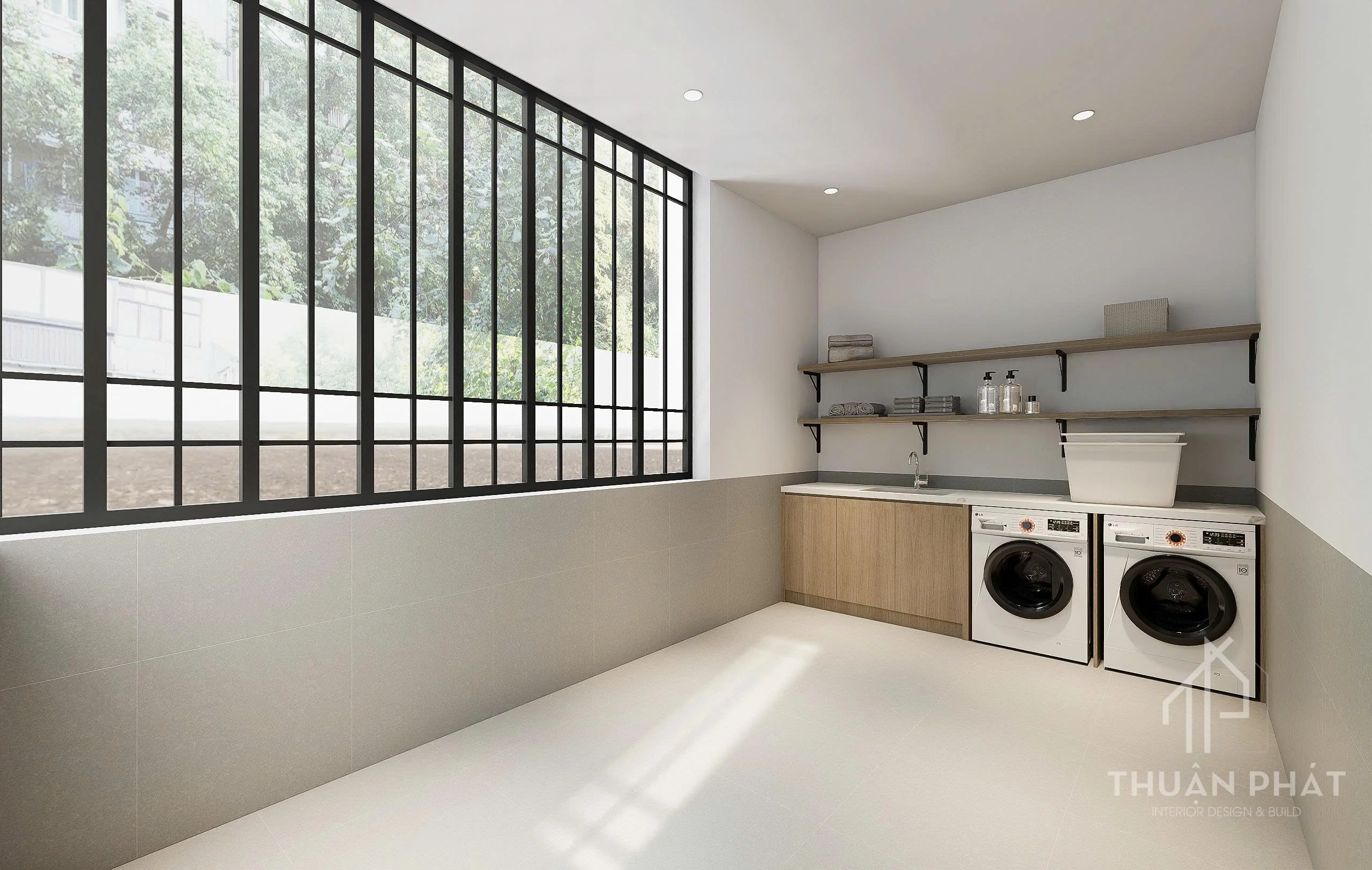 Thiết Kế Nội Thất Bình Dương 210m2 Sang Trọng - Nhà Chị Trang - Hình ảnh 41