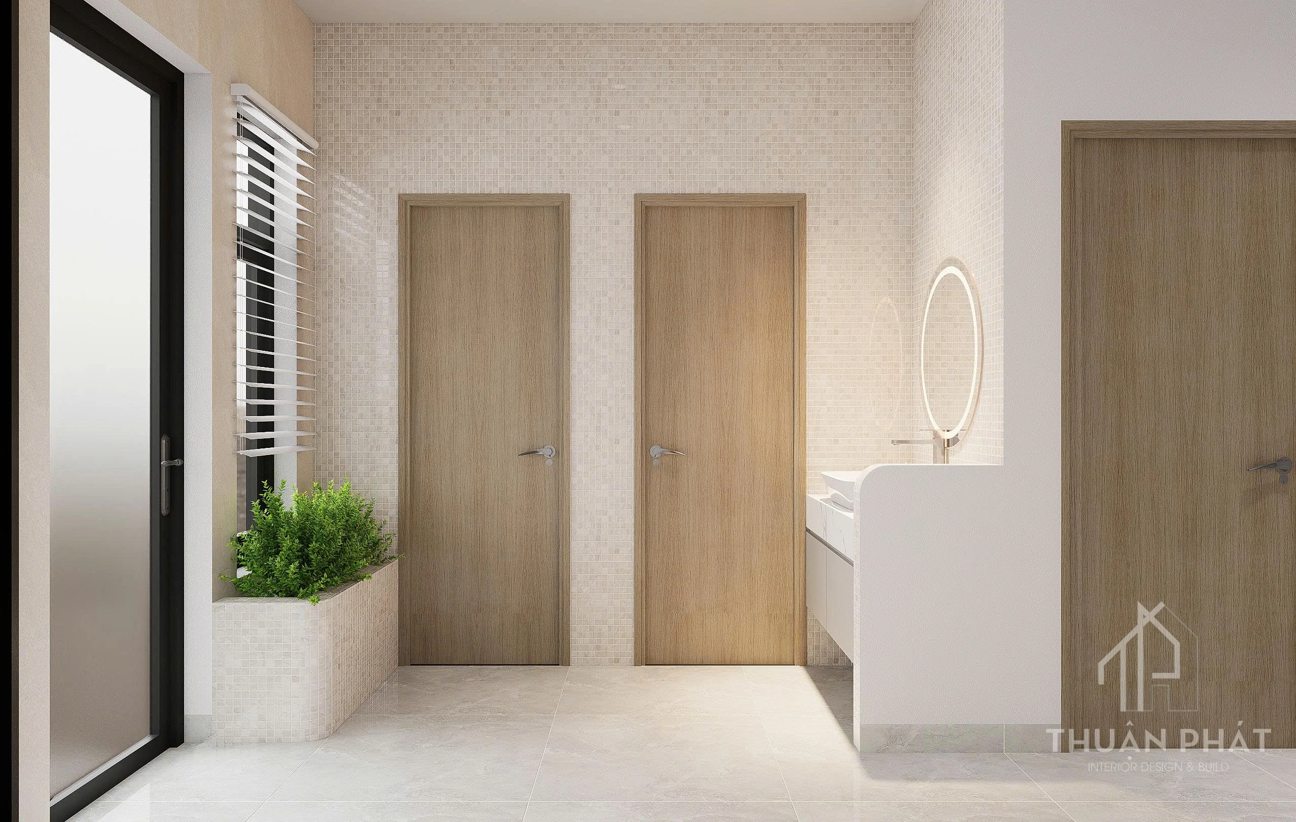 Thiết Kế Nội Thất Bình Dương 210m2 Sang Trọng - Nhà Chị Trang - Hình ảnh 18